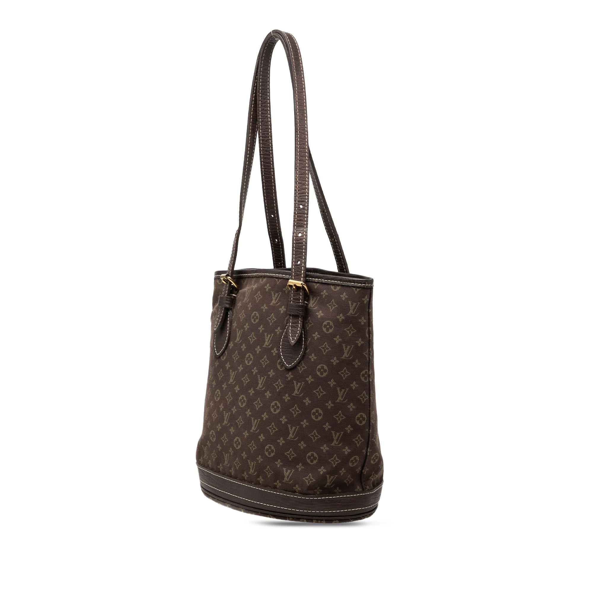 Louis Vuitton Monogram Mini Lin Bucket PM