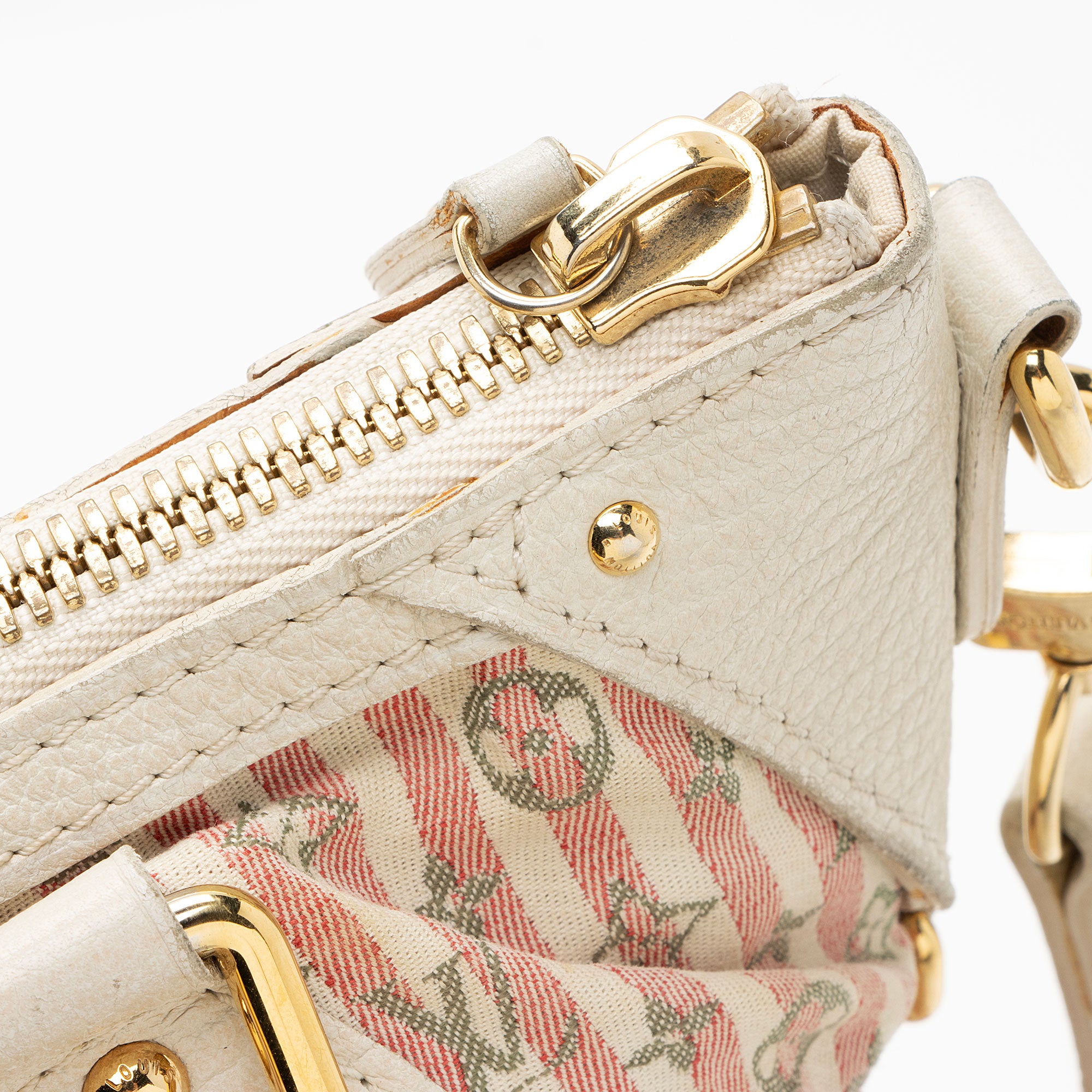 Louis Vuitton Monogram Mini Lin Croisette Marina PM Satchel (SHF-gJDP1M)