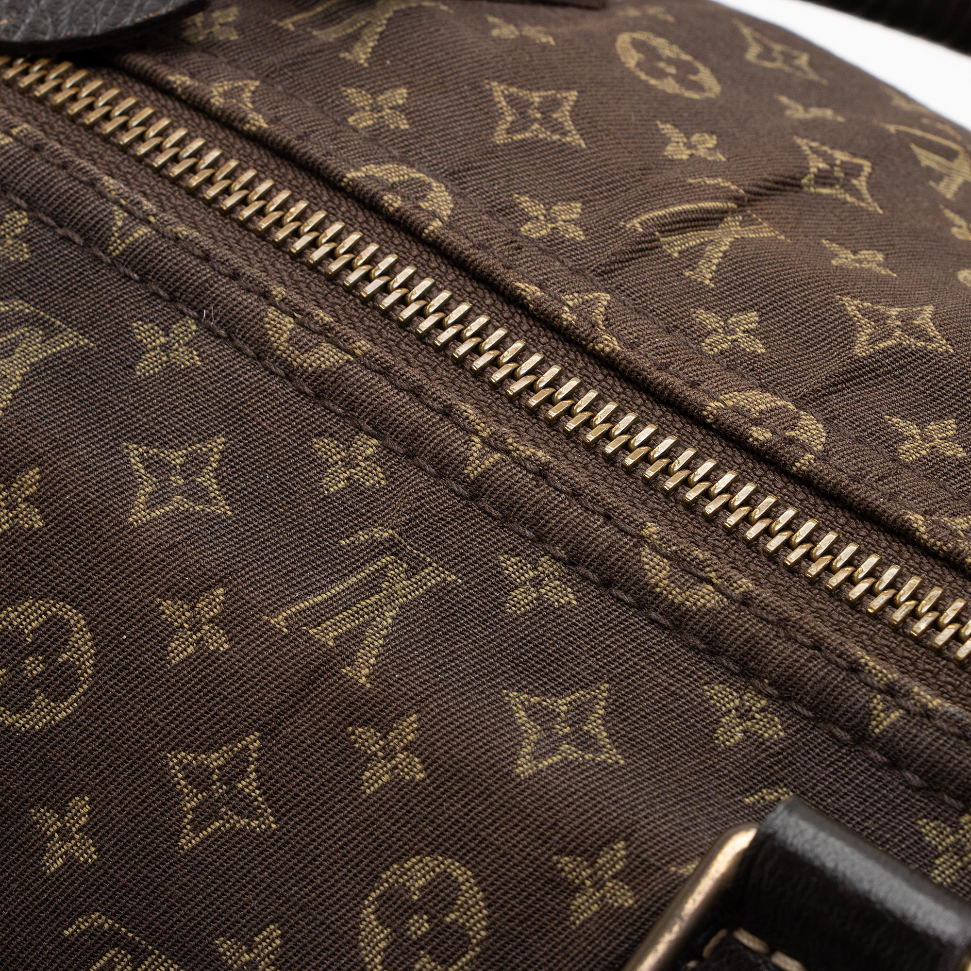 Louis Vuitton Monogram Mini Lin Speedy 30 Satchel (SHF-XD8FwF)