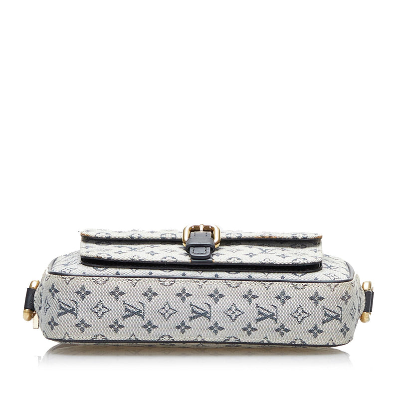 Louis Vuitton Mini Lin Juliette Crossbody Bag - Blue Crossbody