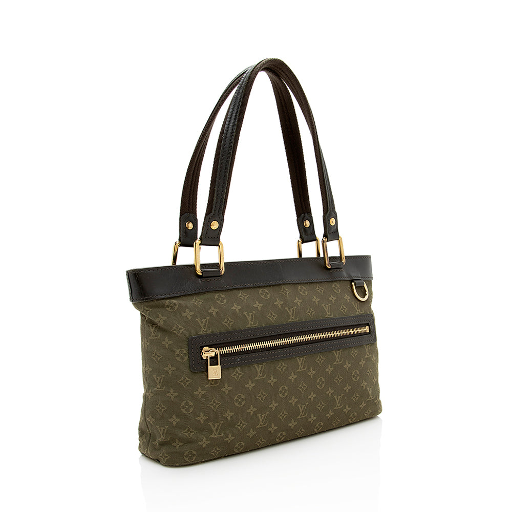 Louis Vuitton Monogram Mini Lin Lucille PM Tote - FINAL SALE (SHF-14863)