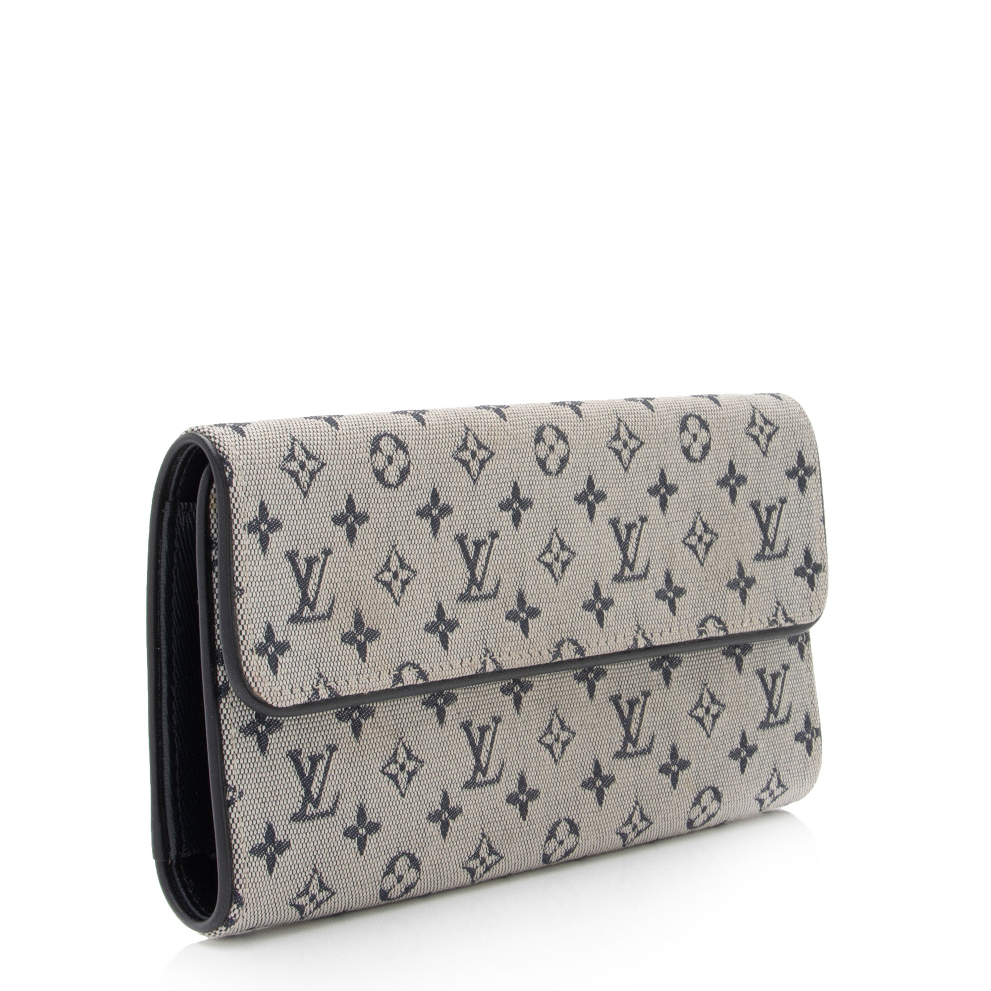 Louis Vuitton Monogram Mini Lin Porte Tresor International Wallet (SHF-NQBrFE)