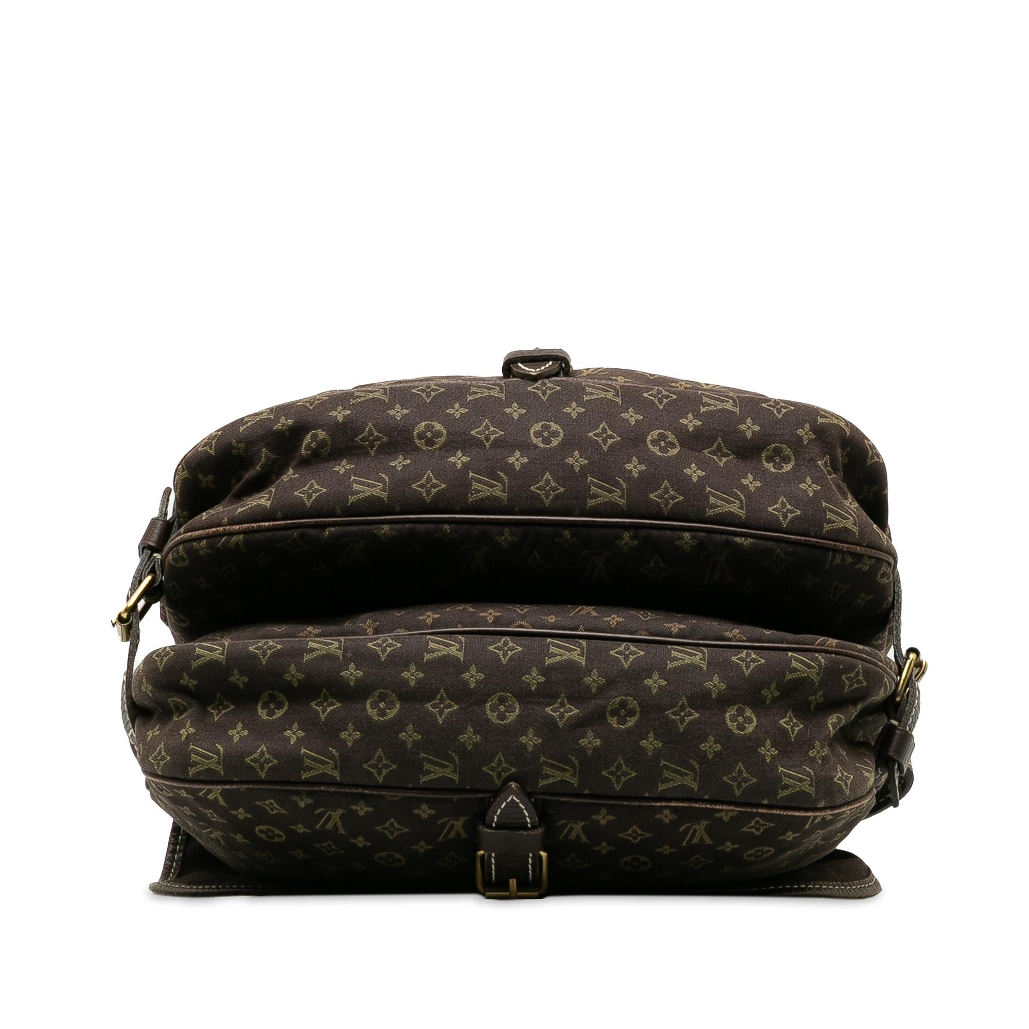 Louis Vuitton Monogram Mini Lin Saumur 30 (SHG-QMfL6Q)