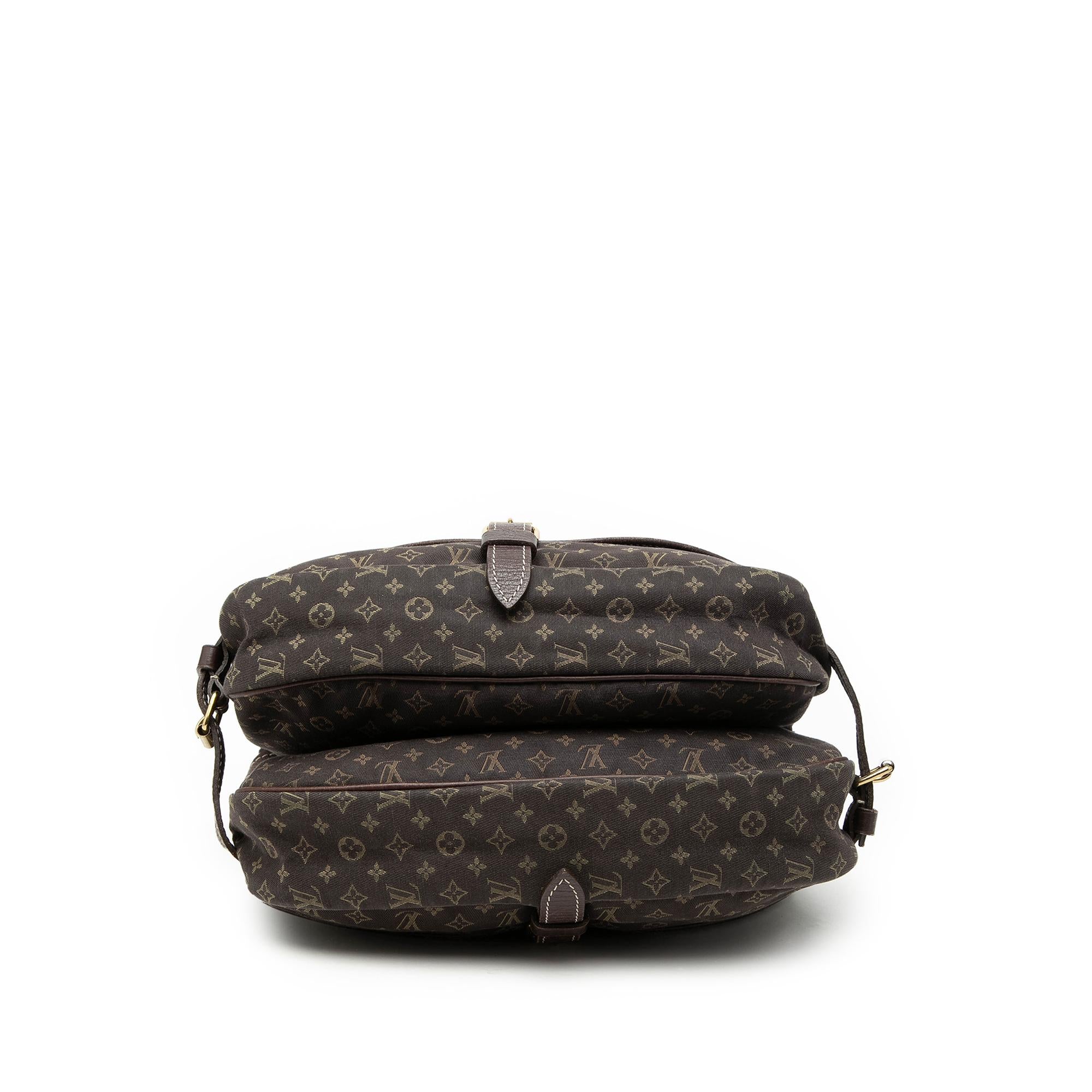 Louis Vuitton Monogram Mini Lin Saumur 30