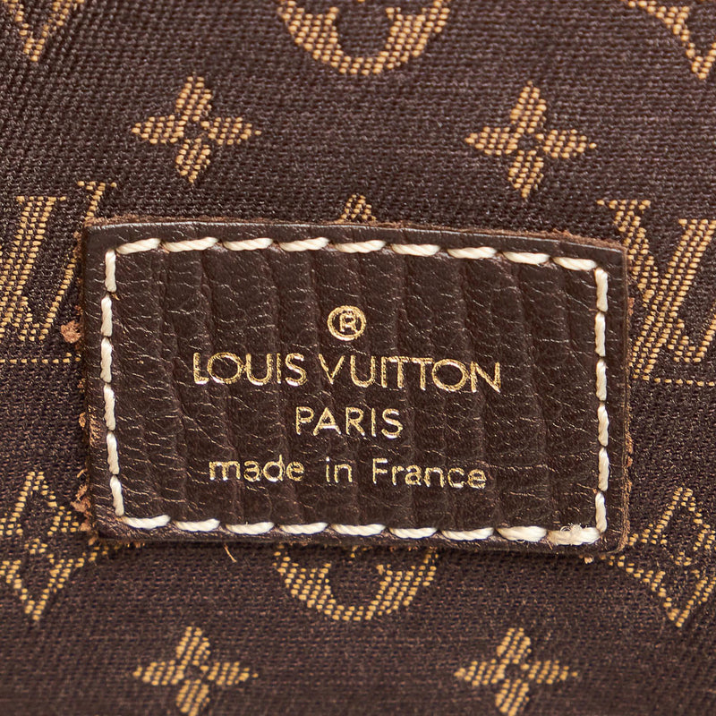 Louis Vuitton Monogram Mini Lin Saumur (SHG-ebR5Au)