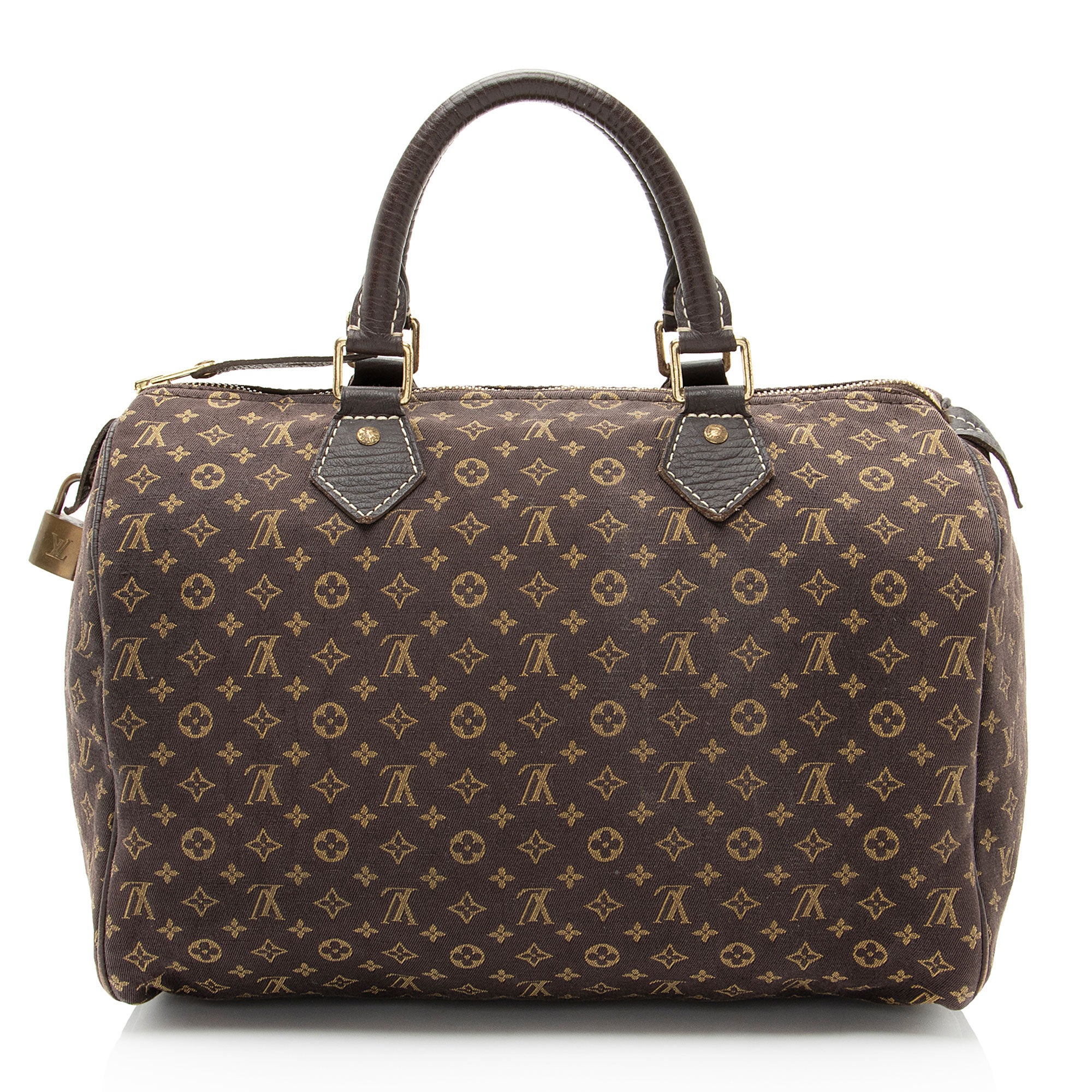 Louis Vuitton Monogram Mini Lin Speedy 30 Satchel