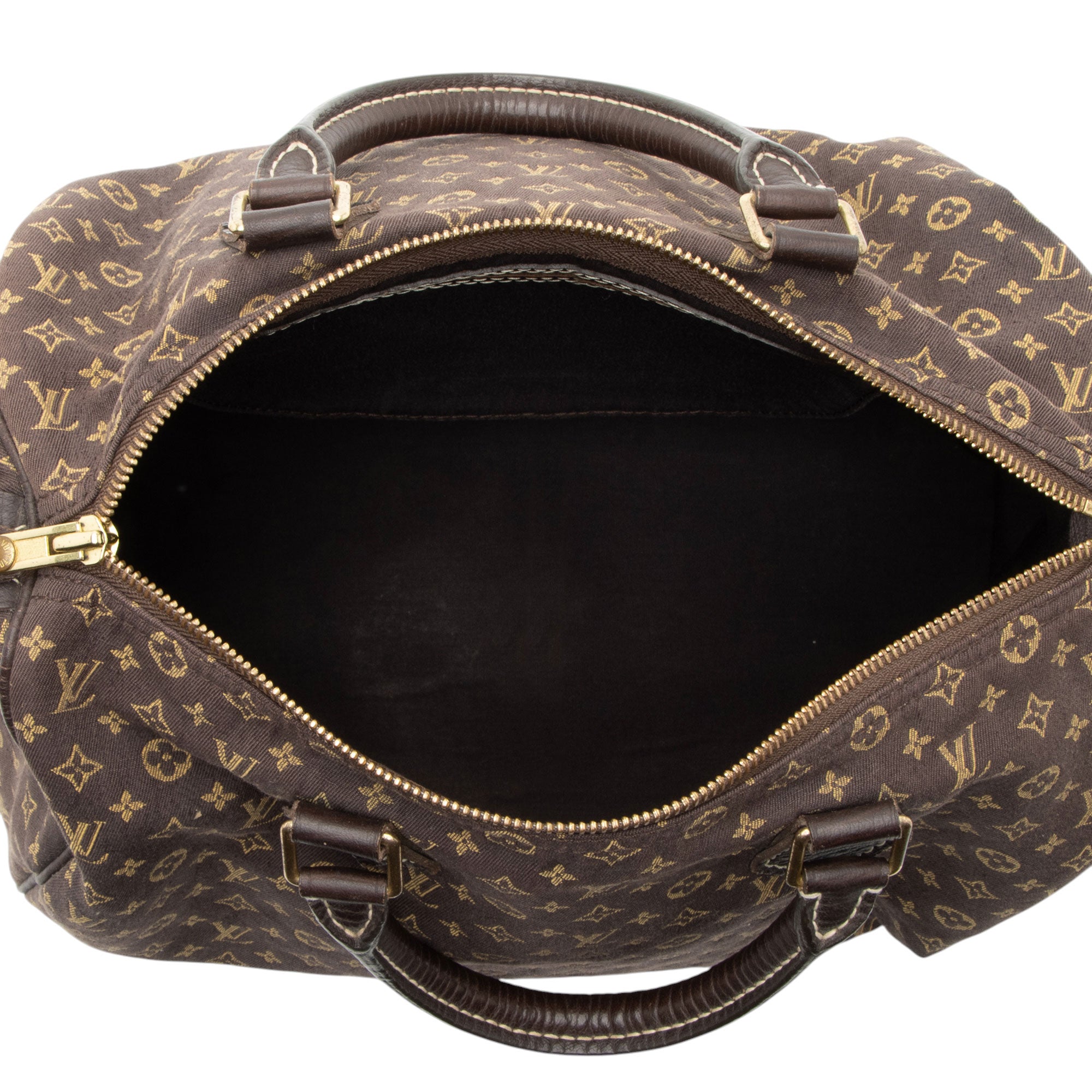 Louis Vuitton Monogram Mini Lin Speedy 30 Satchel