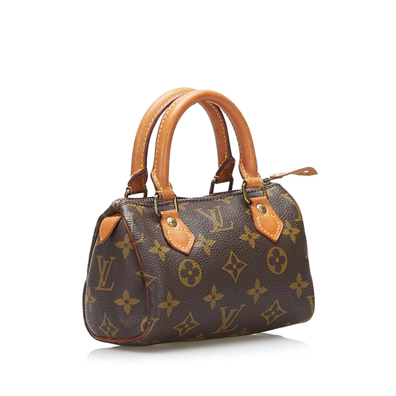 Louis Vuitton Monogram Mini Speedy - Brown Mini Bags, Handbags