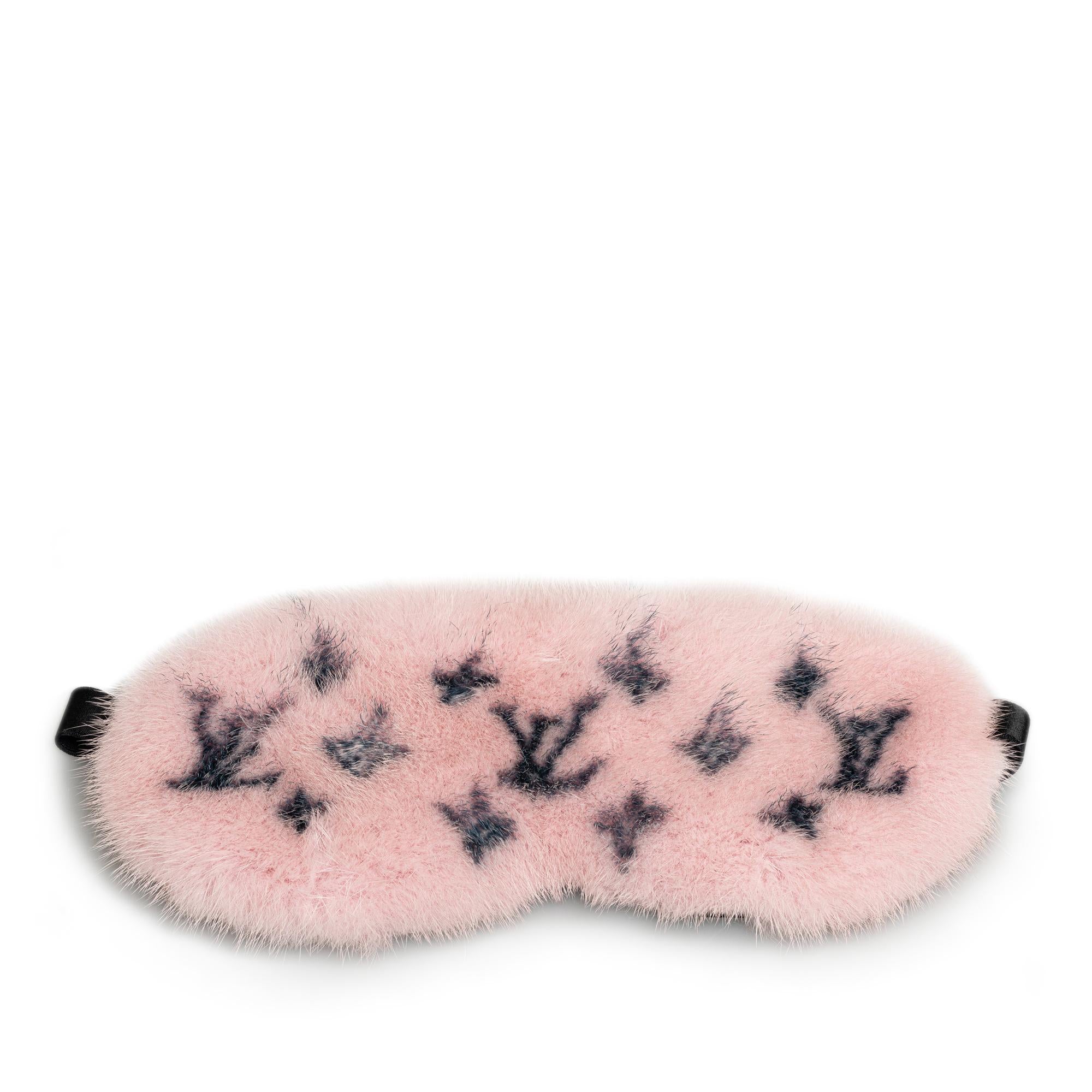 Louis Vuitton Monogram Mink Eye Mask (SHG-4ILnTr)