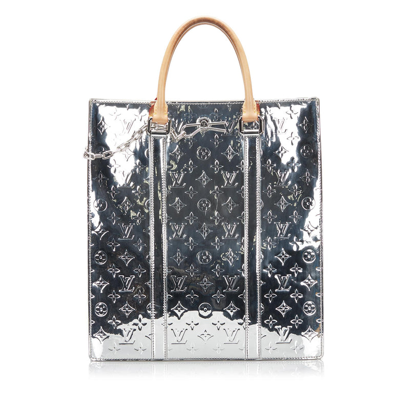 Louis Vuitton Sac Plat Small Model Shoulder Bag in Black, White and