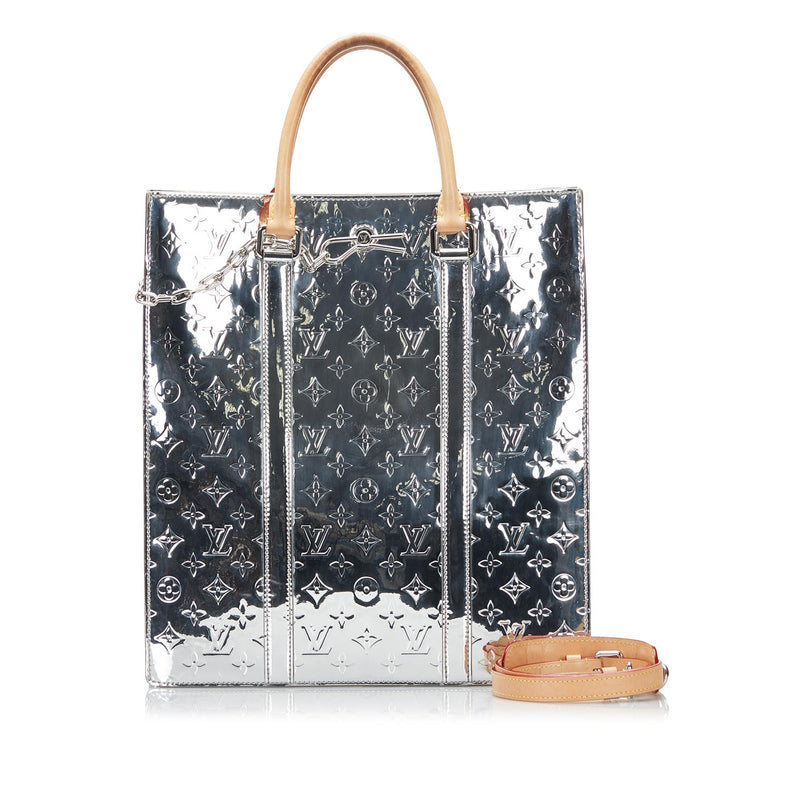 Louis Vuitton, Bags, Sold Louis Vuitton Speedy 3 Silver Miroir Bag