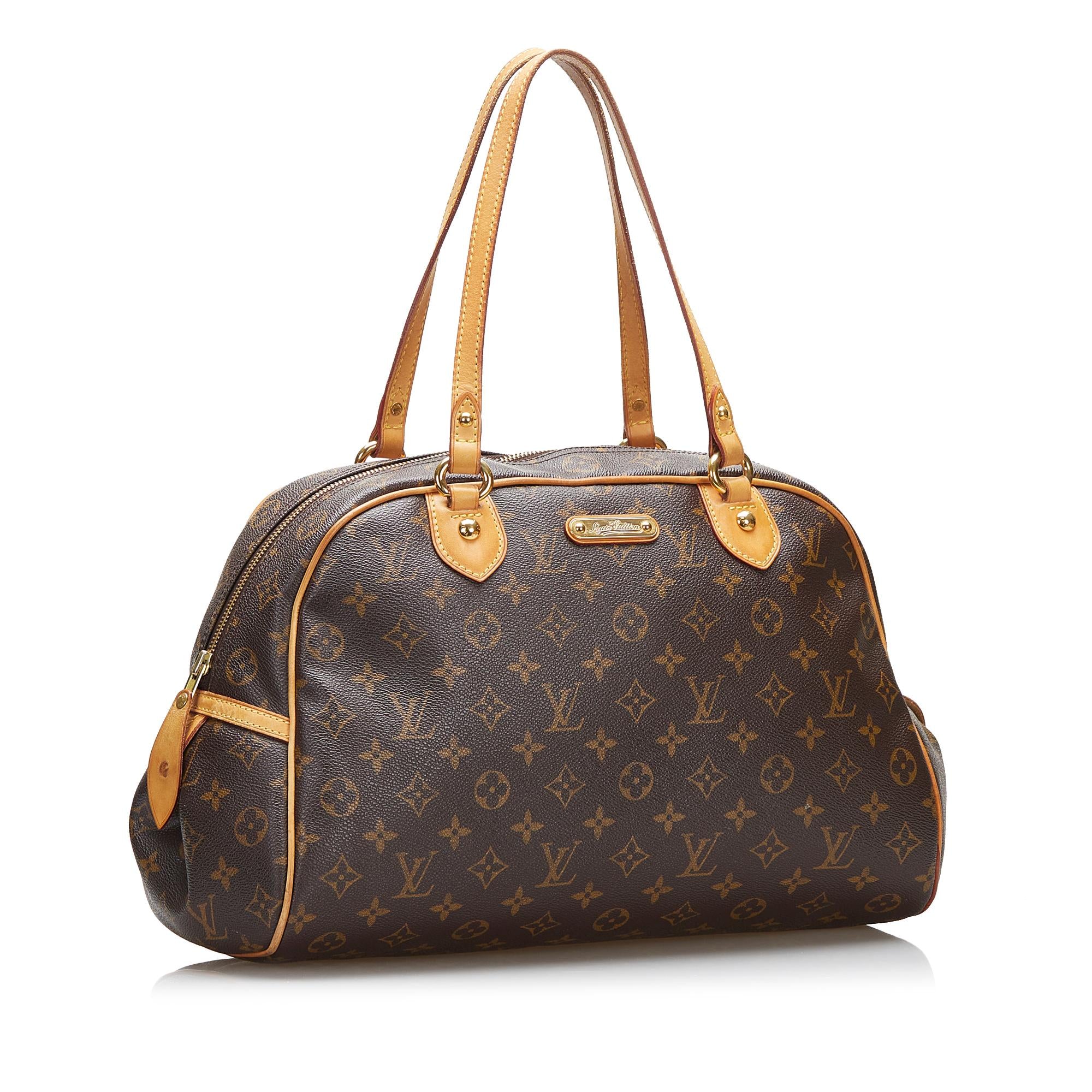 Louis Vuitton Monogram Montorgueil GM (SHG-Ec0iya)