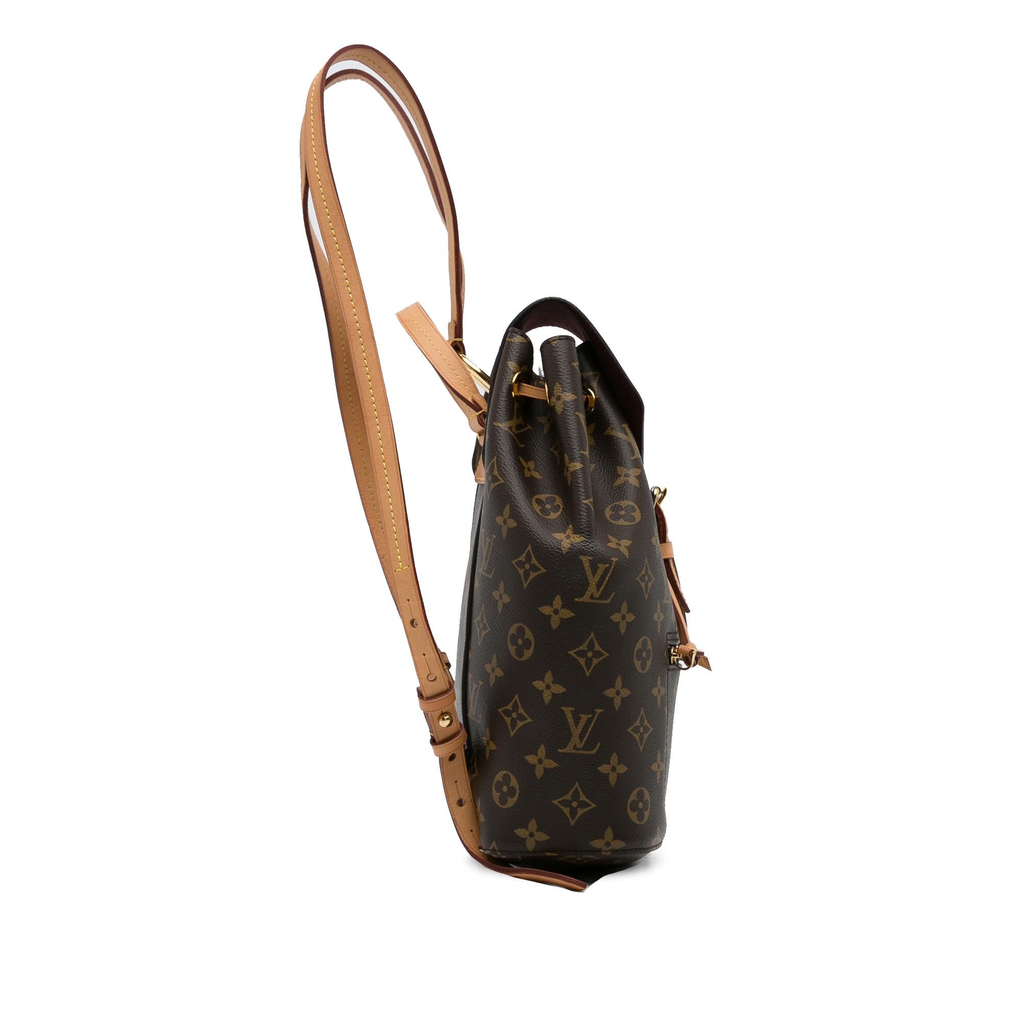 Louis Vuitton Monogram Montsouris NM (SHG-81cgeo)