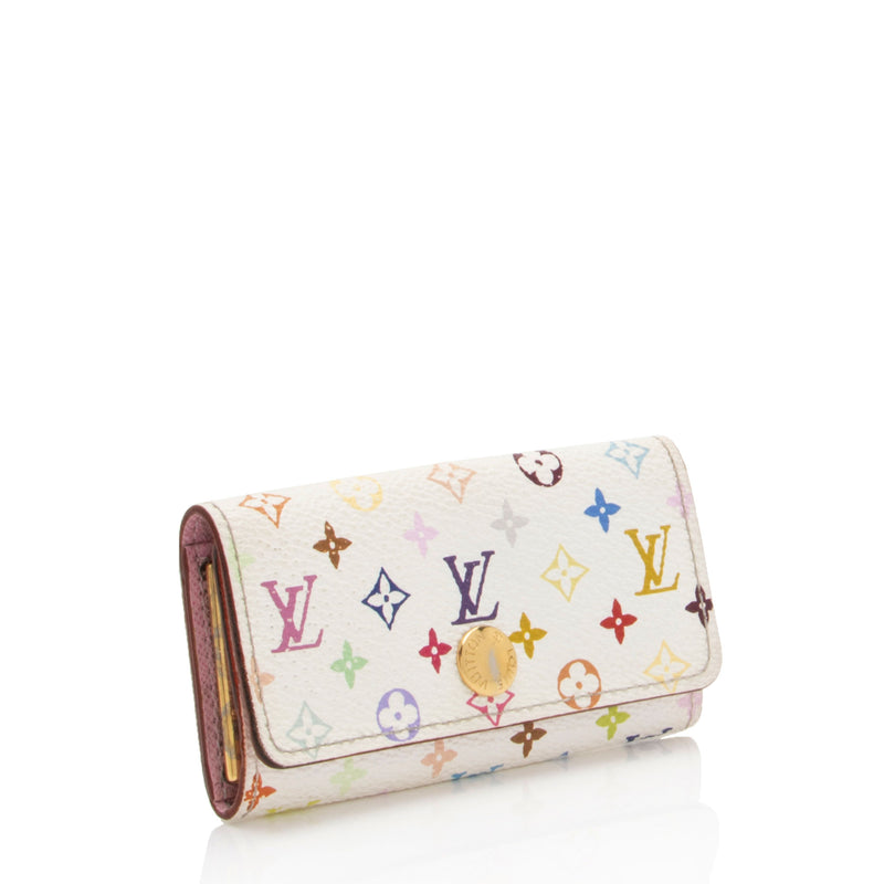 Louis Vuitton Monogram Multicolore 4 Key Holder (SHF-4PcKz6)