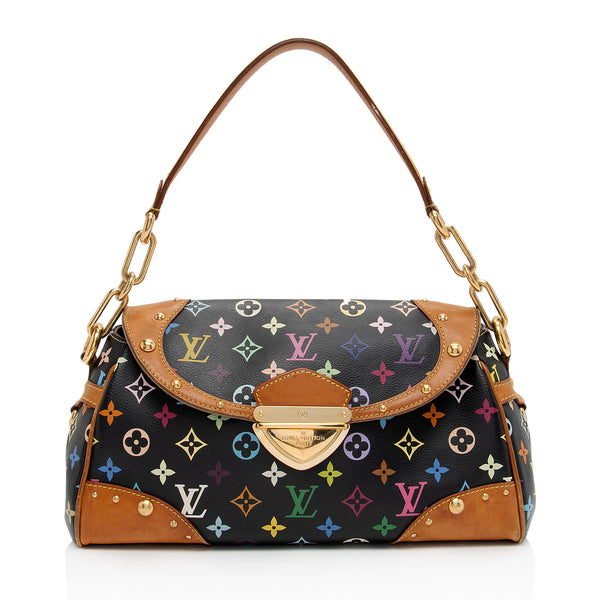 Louis Vuitton Monogram Multicolore Beverly MM Shoulder Bag (SHF-NpWsVw)