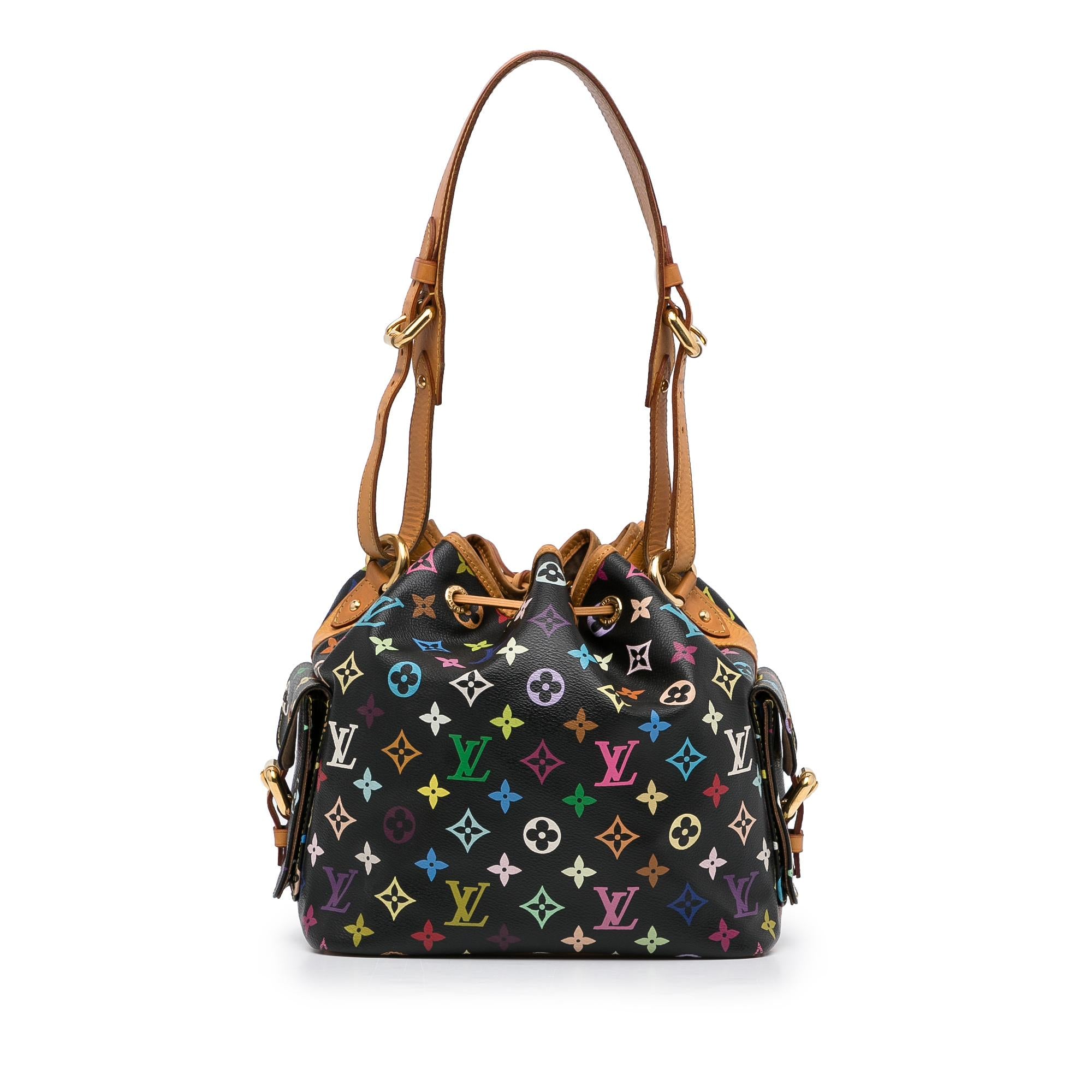 Louis Vuitton Monogram Multicolore Petit Noe (SHG-MEmVkU)