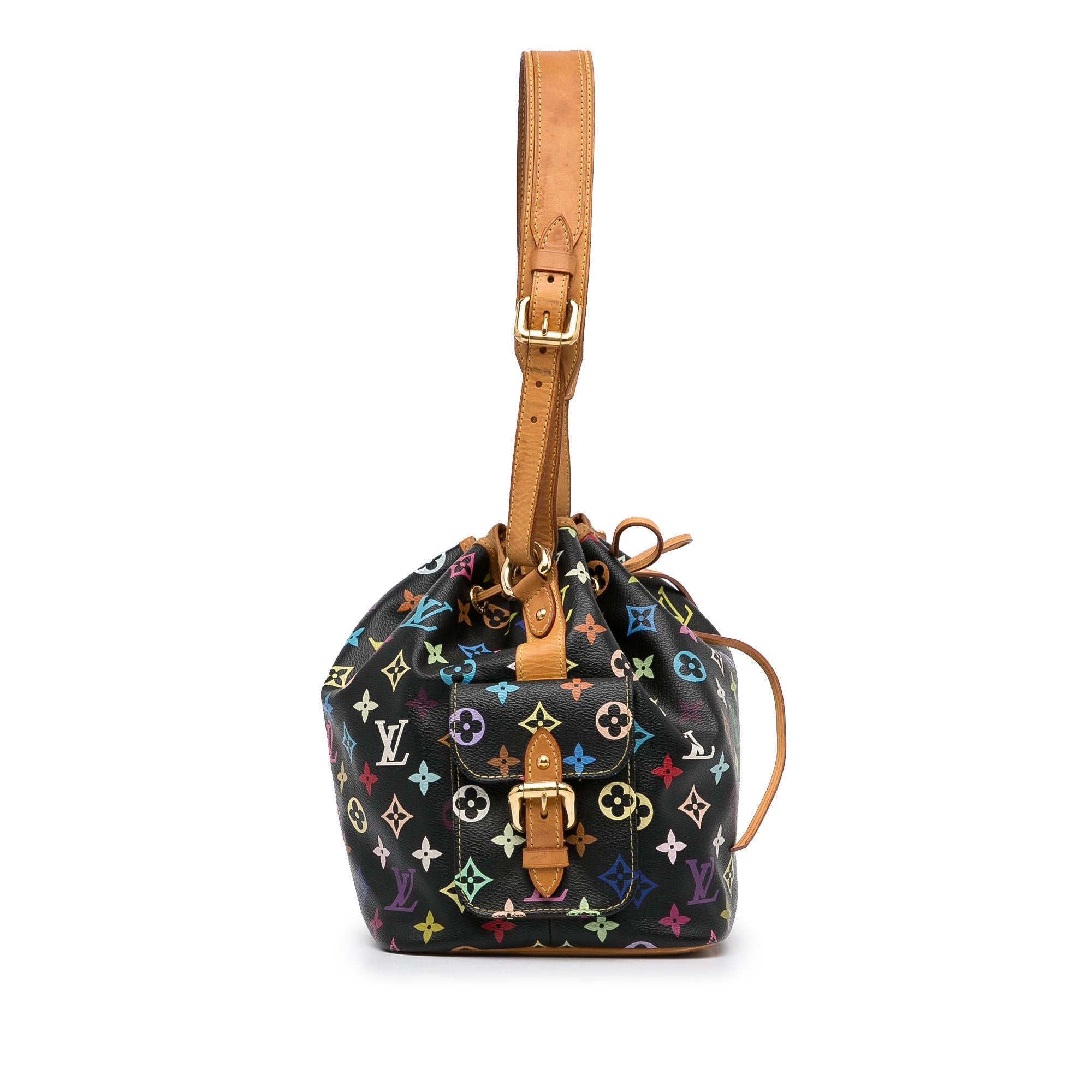 Louis Vuitton Monogram Multicolore Petit Noe (SHG-MEmVkU)