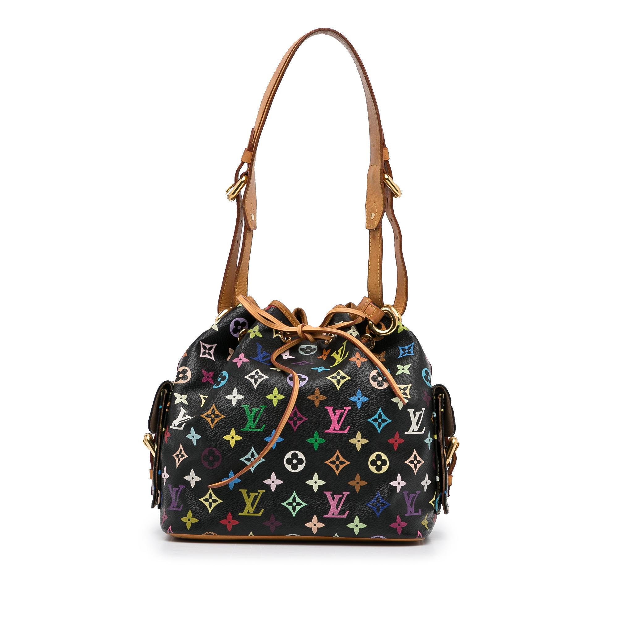 Louis Vuitton Monogram Multicolore Petit Noe (SHG-MEmVkU)