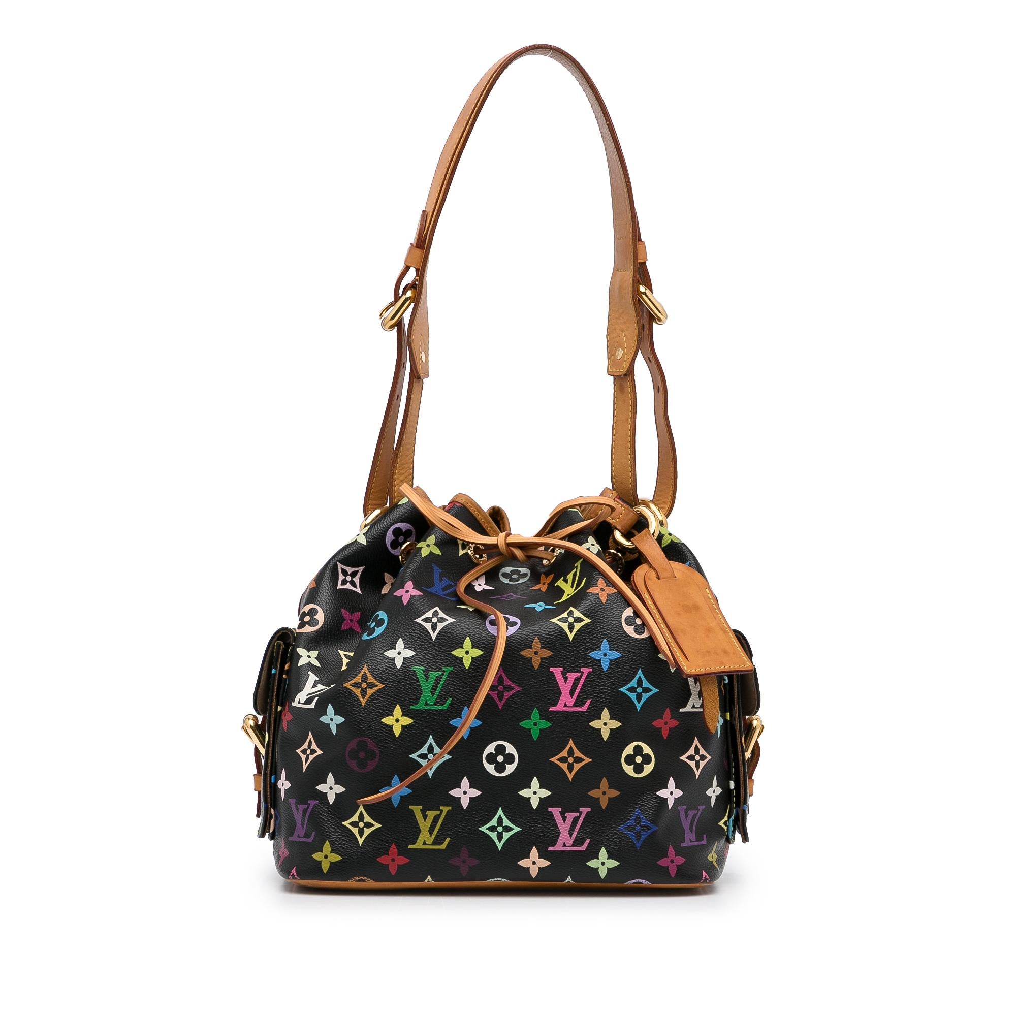 Louis Vuitton Monogram Multicolore Petit Noe (SHG-MEmVkU)