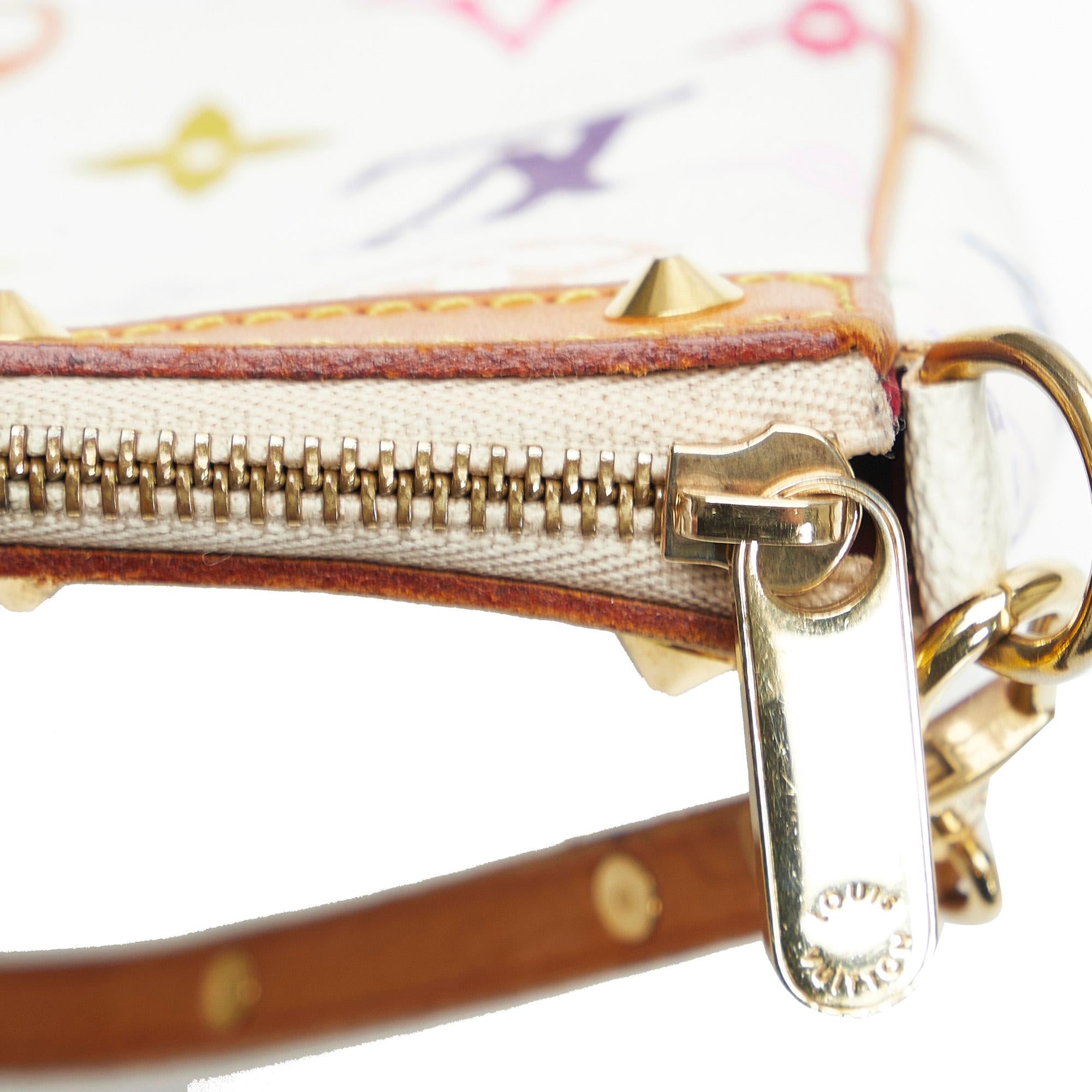 Louis Vuitton Monogram Multicolore Pochette Accessoires (SHG-swuT3V)