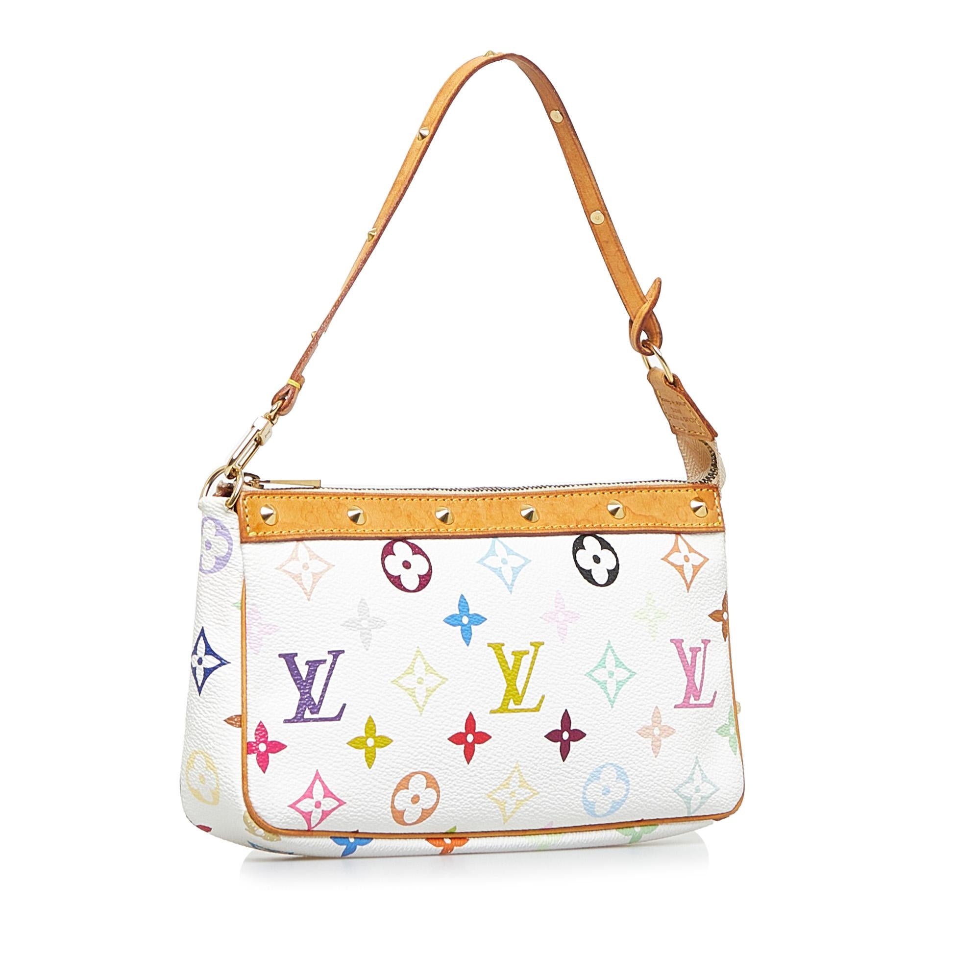 Louis Vuitton Monogram Multicolore Pochette Accessoires (SHG-swuT3V)