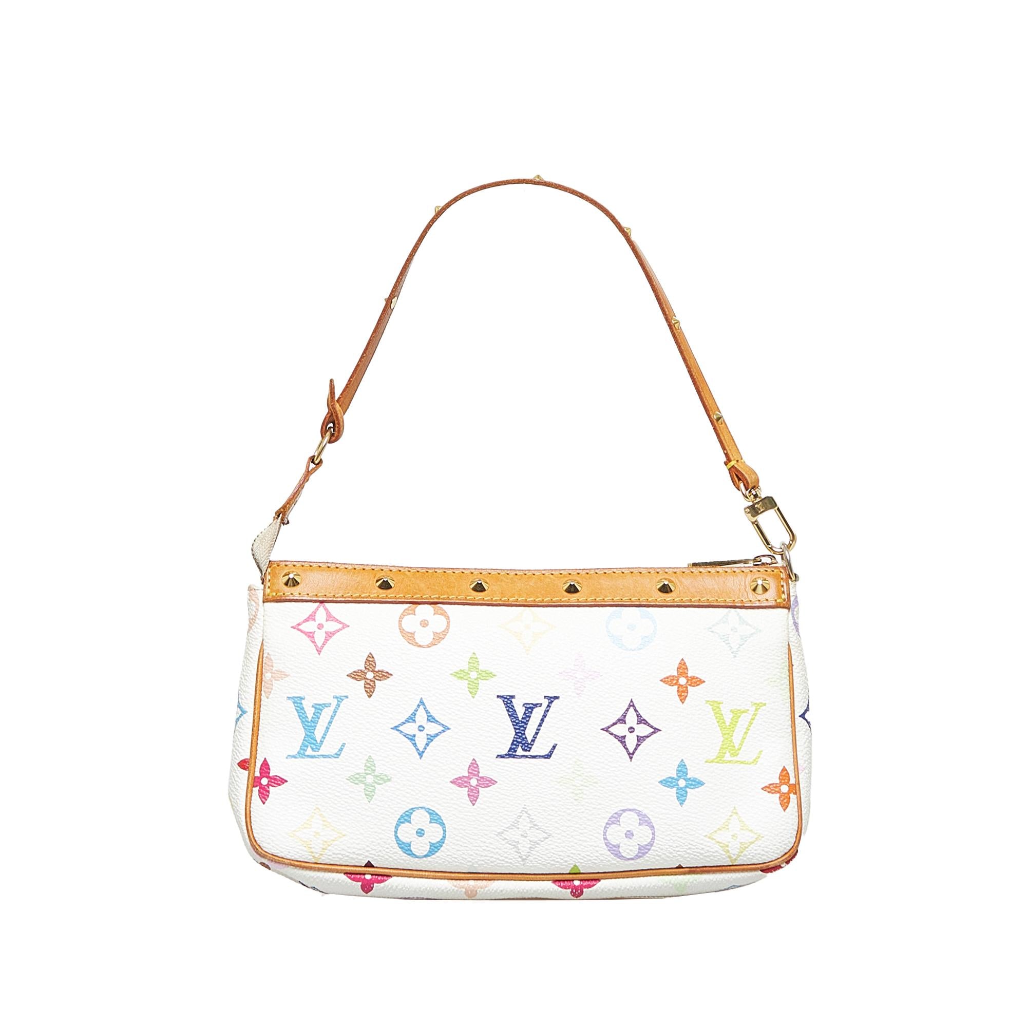 Louis Vuitton Monogram Multicolore Pochette Accessoires (SHG-B23Vau)