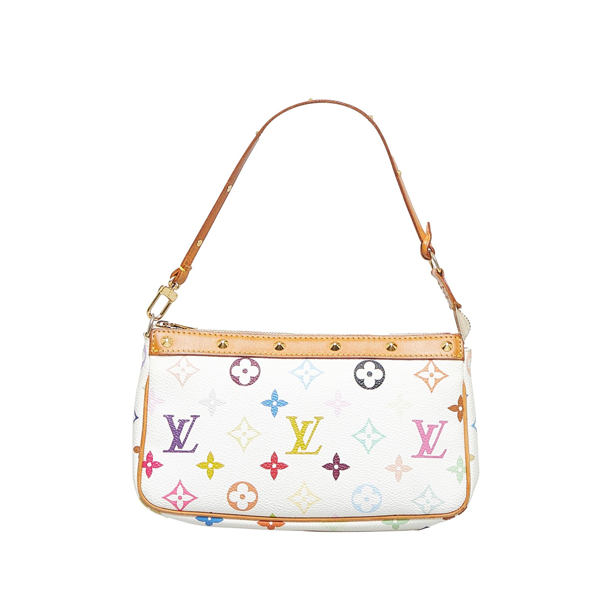 Louis Vuitton Monogram Multicolore Pochette Accessoires (SHG-B23Vau)