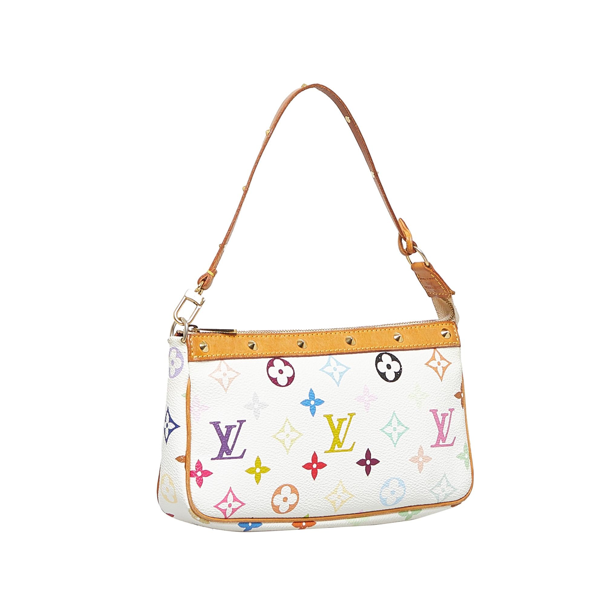 Louis Vuitton Monogram Multicolore Pochette Accessoires (SHG-B23Vau)
