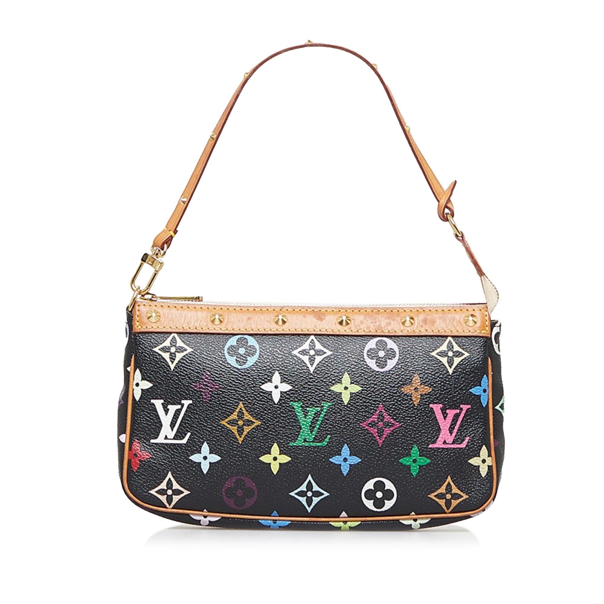 Louis Vuitton Monogram Multicolore Pochette Accessoires (SHG-MhhZBm)