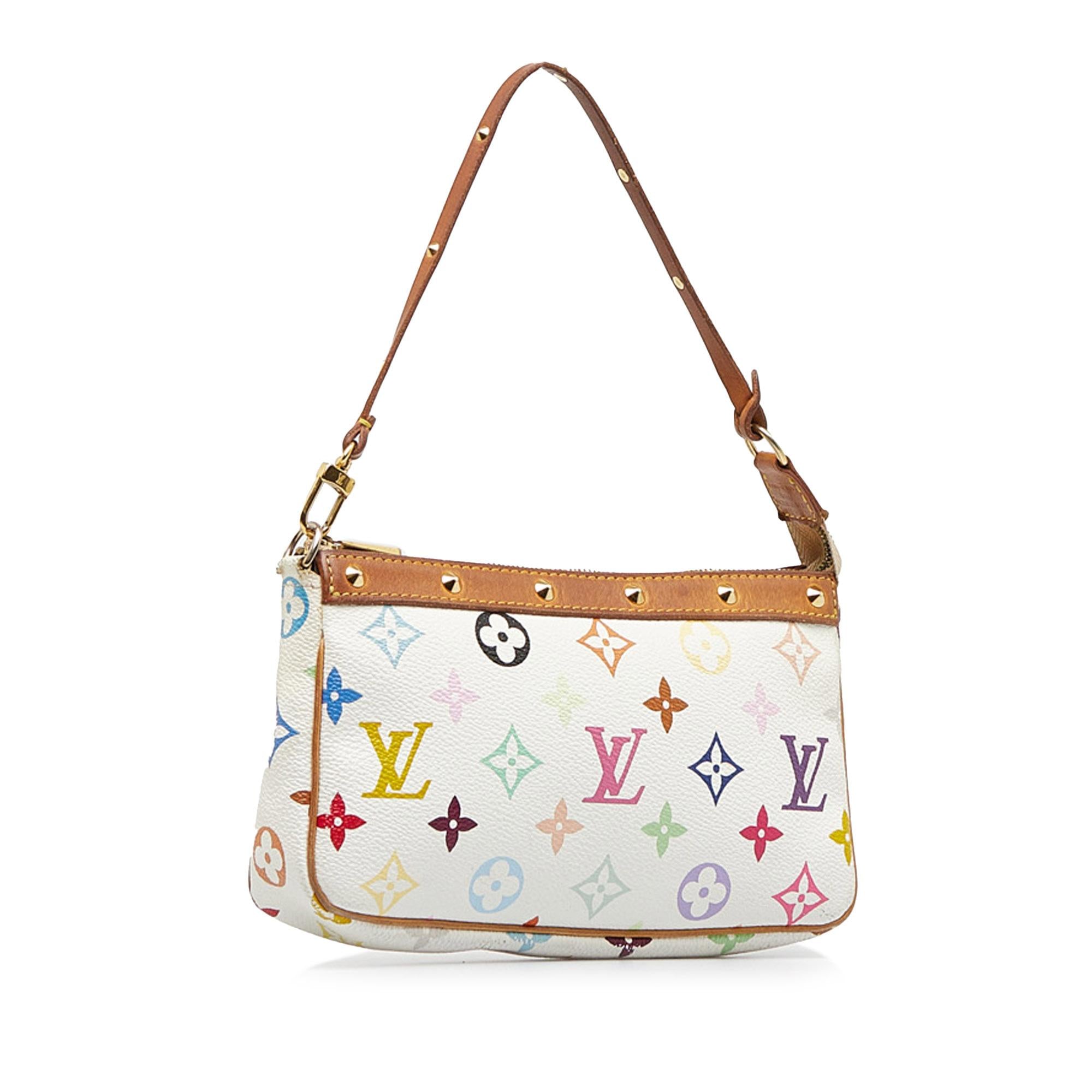 Louis Vuitton Monogram Multicolore Pochette Accessoires (SHG-dr5Xpu)