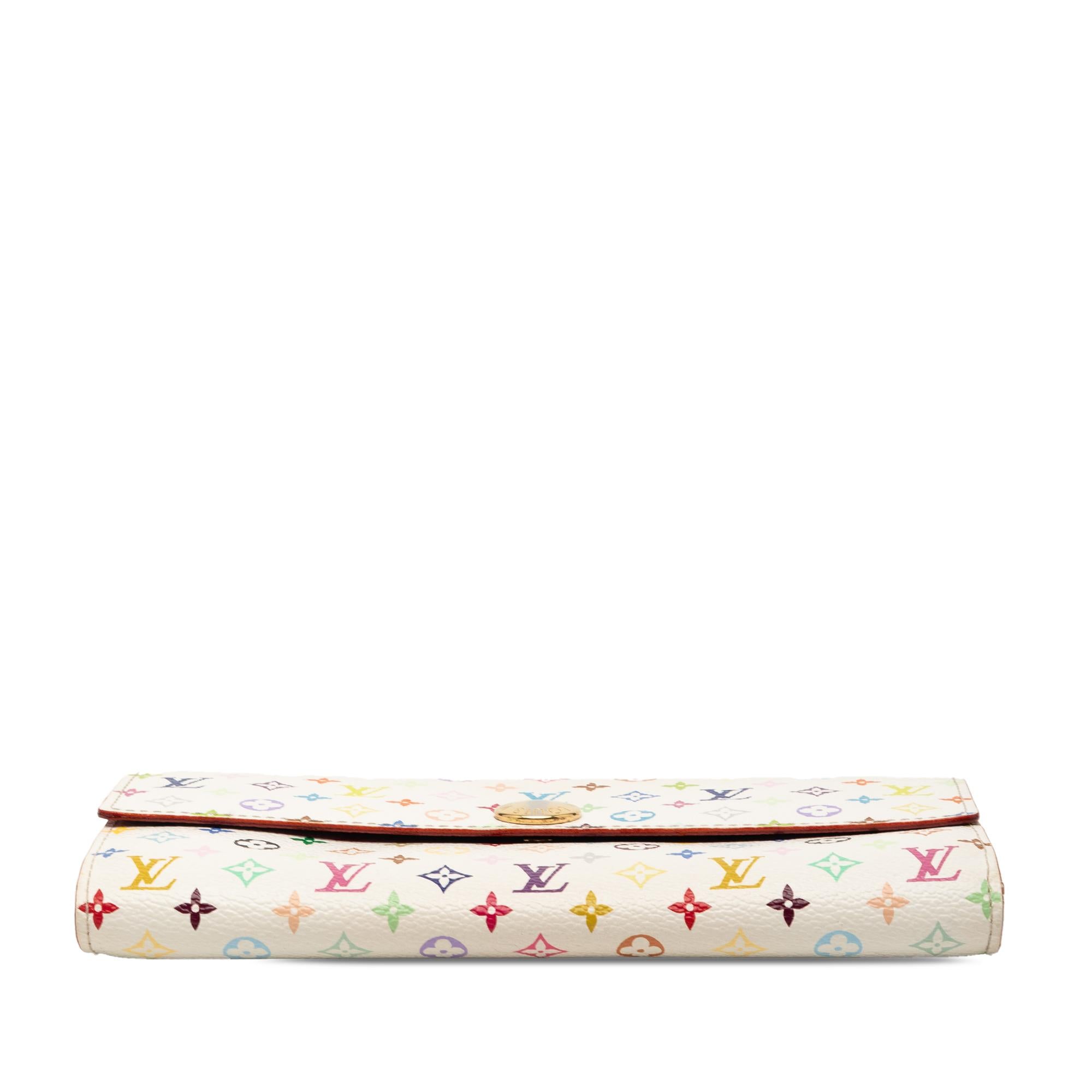 Louis Vuitton Monogram Multicolore Sarah Long Wallet