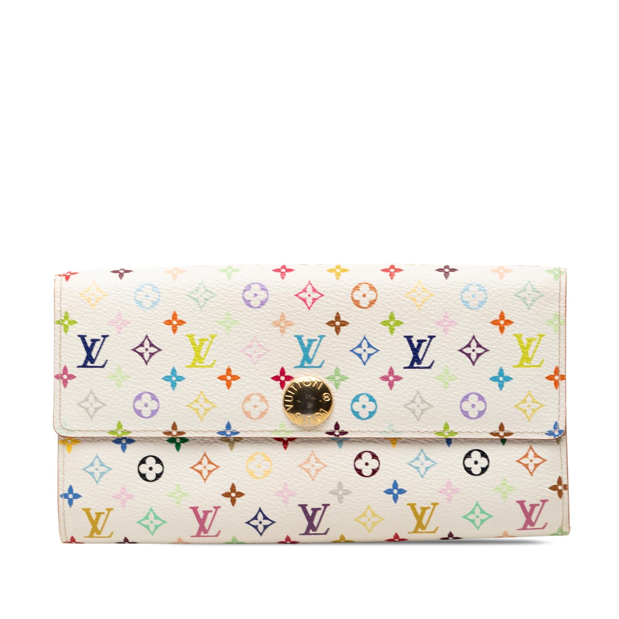 Louis Vuitton Monogram Multicolore Sarah Long Wallet