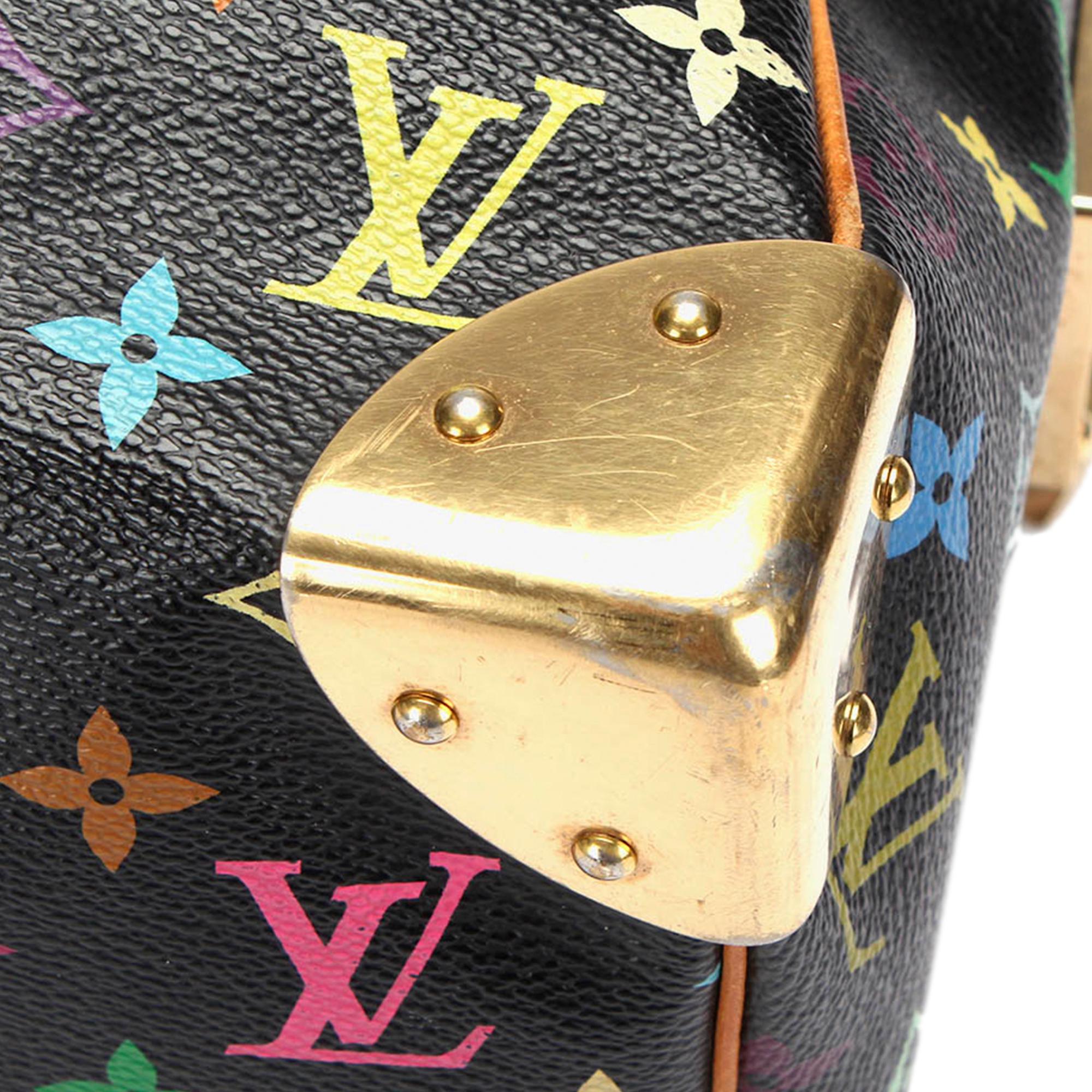 Louis Vuitton Monogram Multicolore Speedy 30 (SHG-8FVRGU)