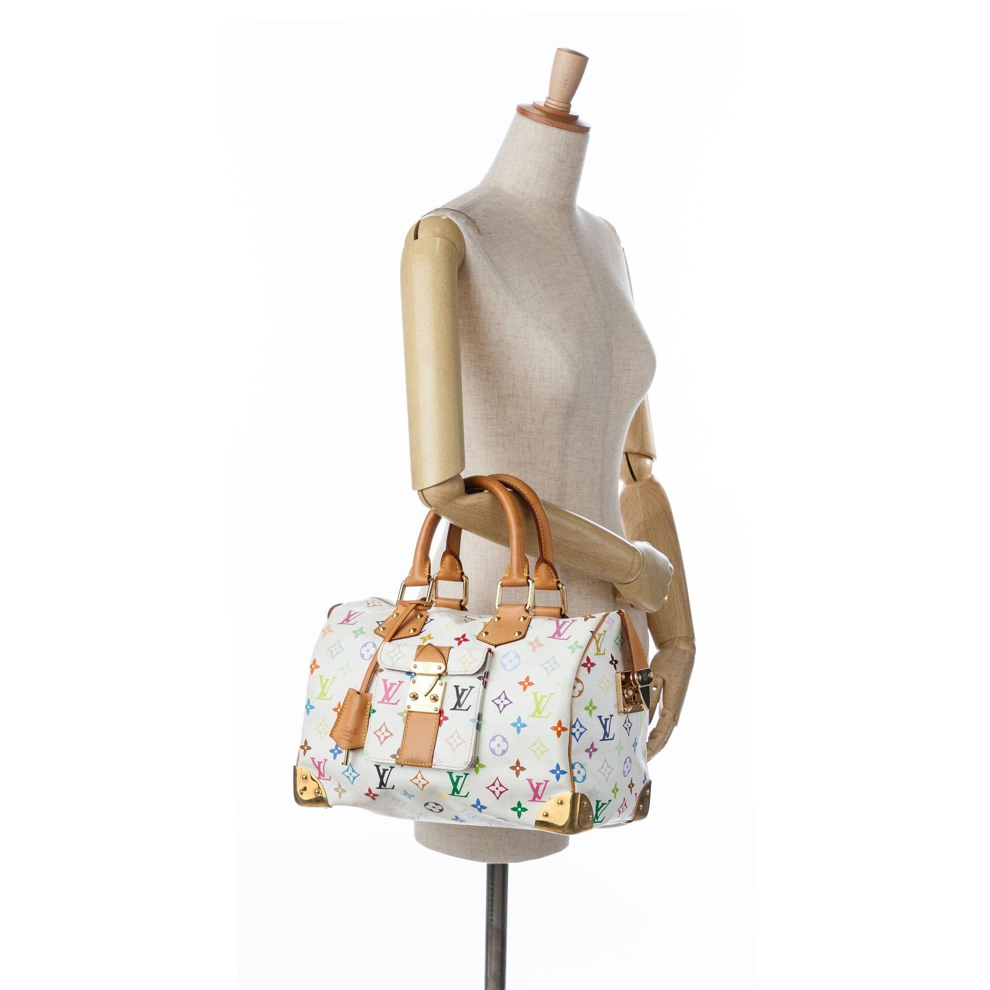 Louis Vuitton Monogram Multicolore Speedy 30 (SHG-kKTQ0s)