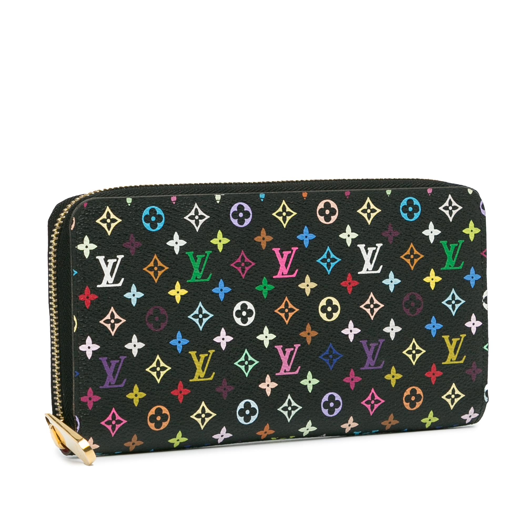 Louis Vuitton Monogram Multicolore Zippy Wallet (SHG-vM44r2)