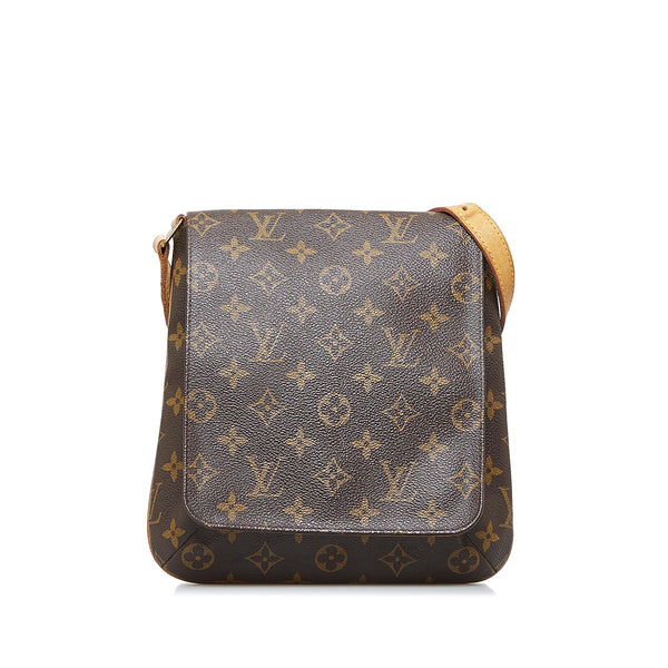 Louis Vuitton, Bags, Louis Vuittonauth Shoulder Bag Monogram Musette  Salsa Long Strap M5387