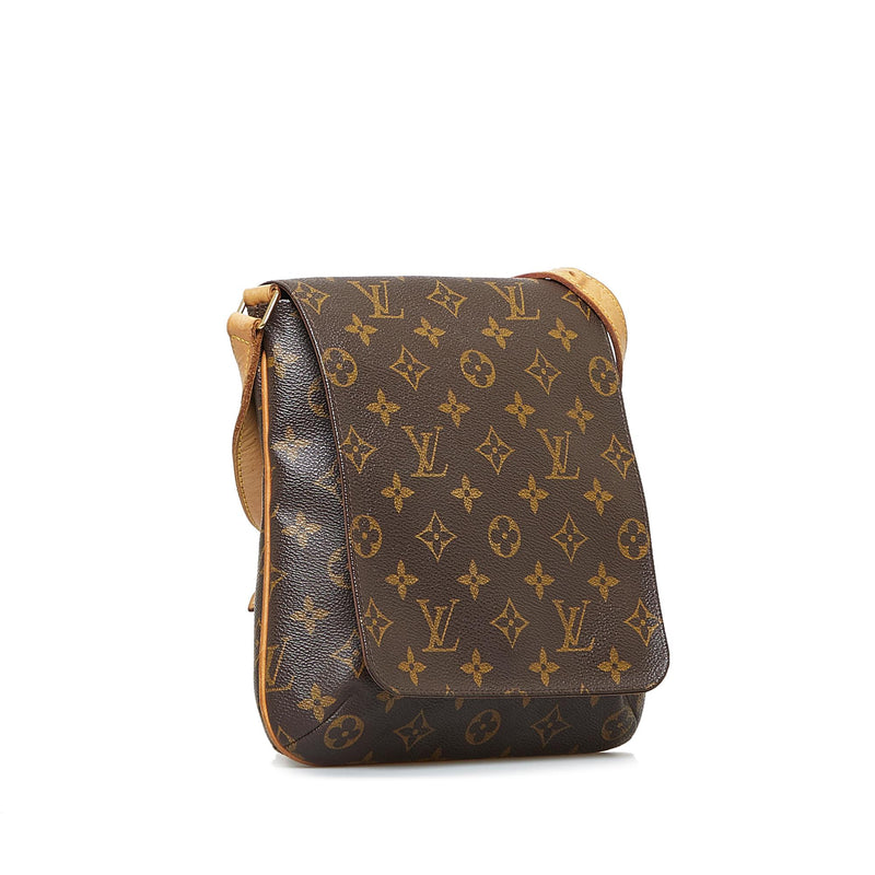 LOUIS VUITTON Monogram Musette Salsa Brown Shoulder Bag