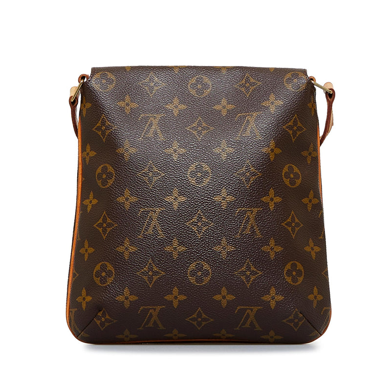 Brown Louis Vuitton Monogram Musette Salsa Short Strap Shoulder