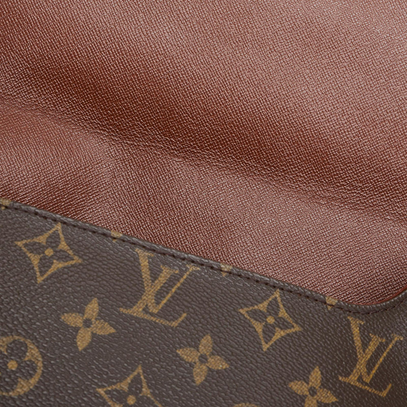 Louis Vuitton Brown Canvas Monogram Musette Tango Short Strap