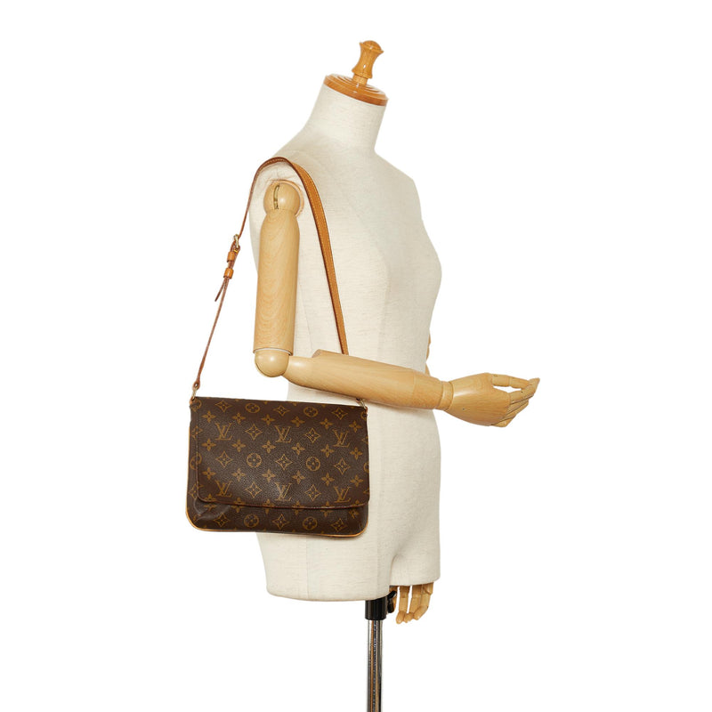 Louis Vuitton Monogram Musette Tango Short Strap (SHG-nbn4AI)