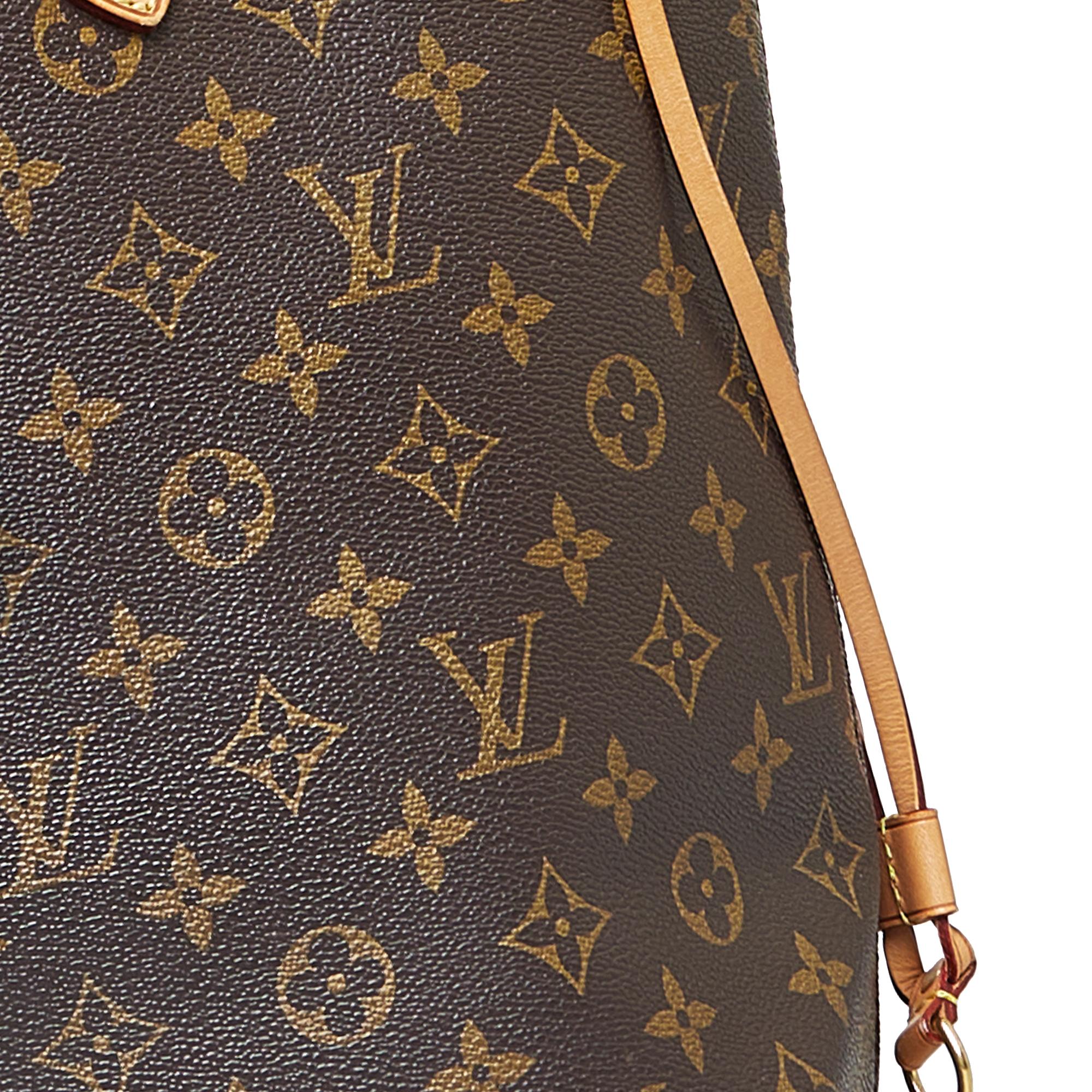 Louis Vuitton Monogram Neverfull MM (SHG-Ff87XZ)