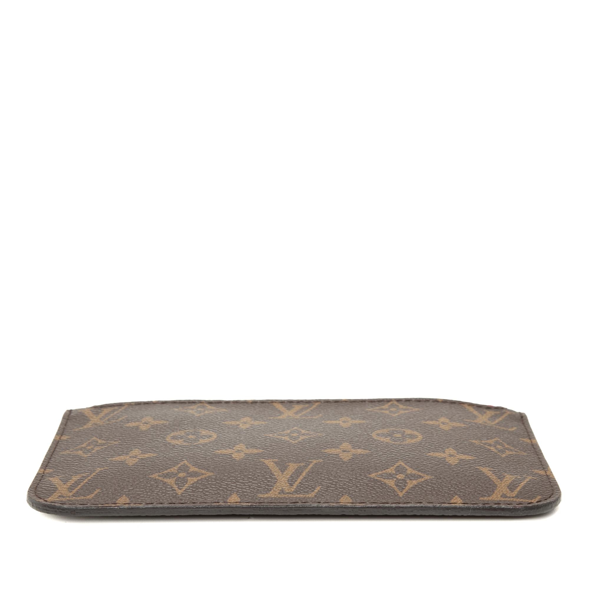 Louis Vuitton Monogram Neverfull PM Pouch