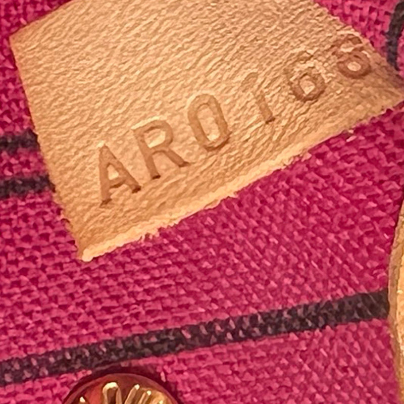 Louis vuitton online neverfull code tag