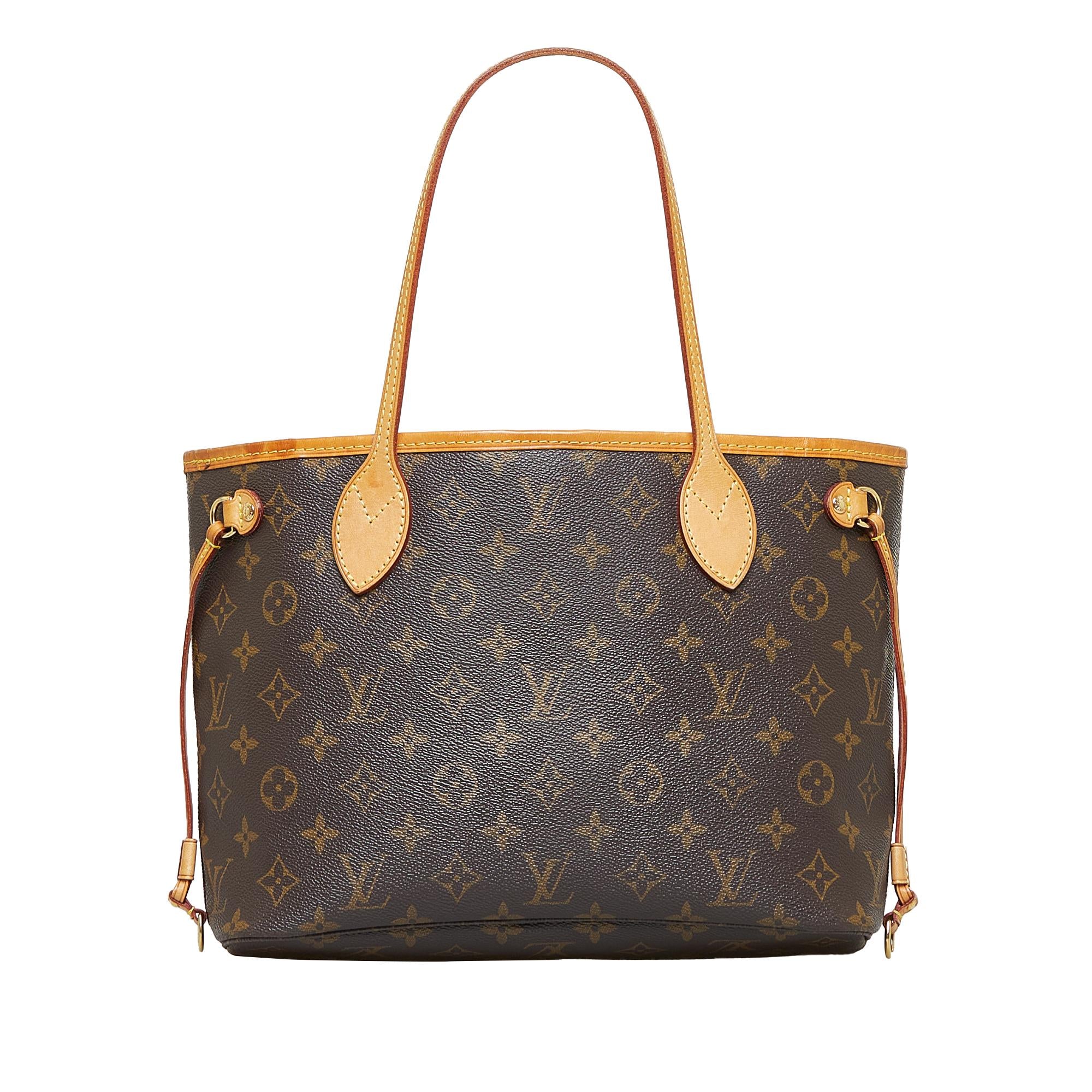 Louis Vuitton Monogram Neverfull PM (SHG-FnV3Ct)