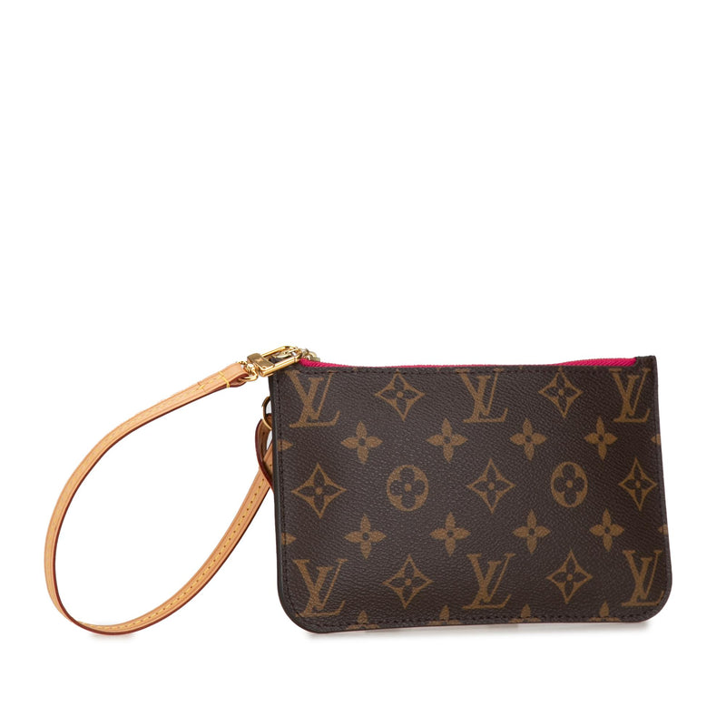 Louis Vuitton Monogram Neverfull Pouch (SHG-bOX2M7) – LuxeDH