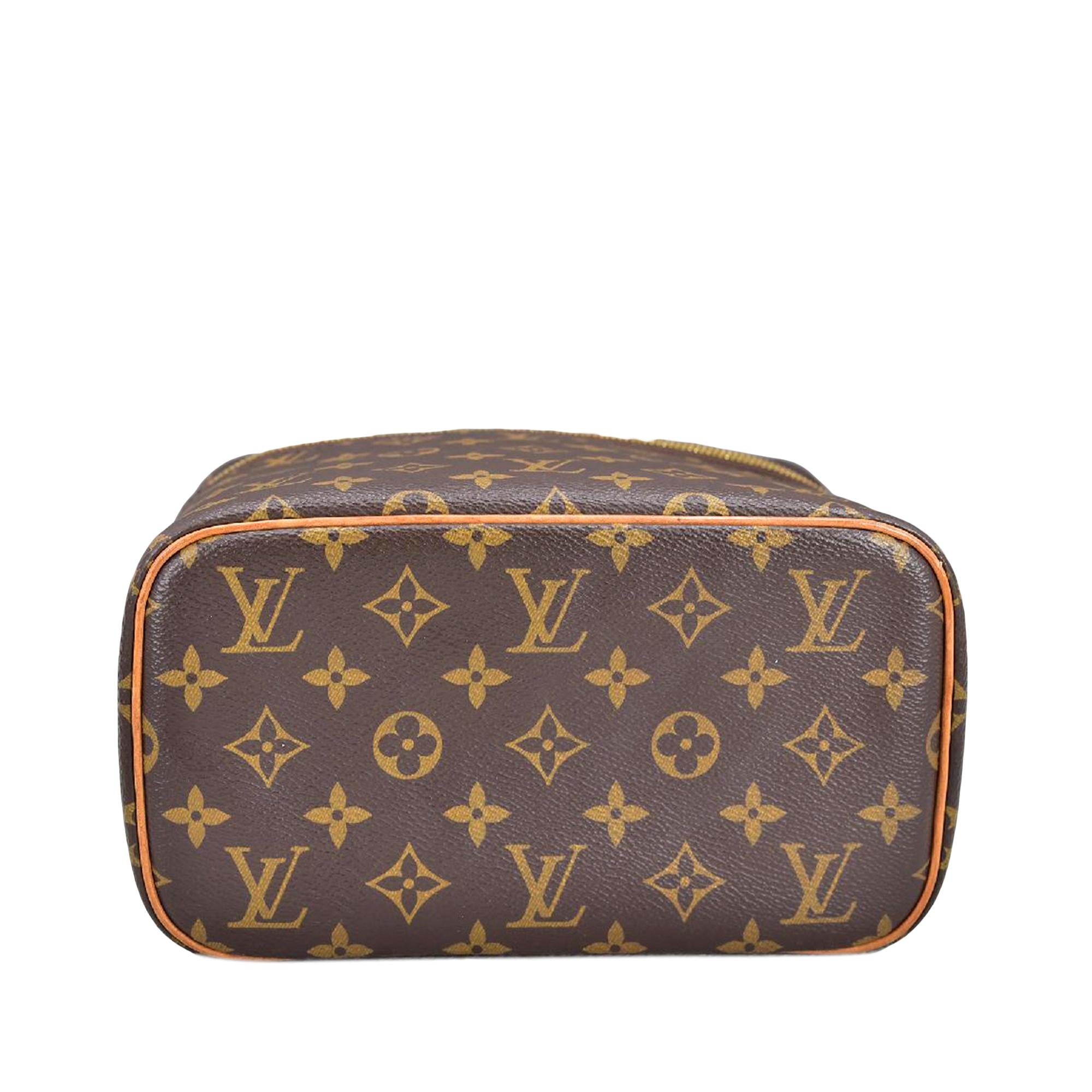 Louis Vuitton Monogram Nice Vanity Case (SHG-M8B3t2)