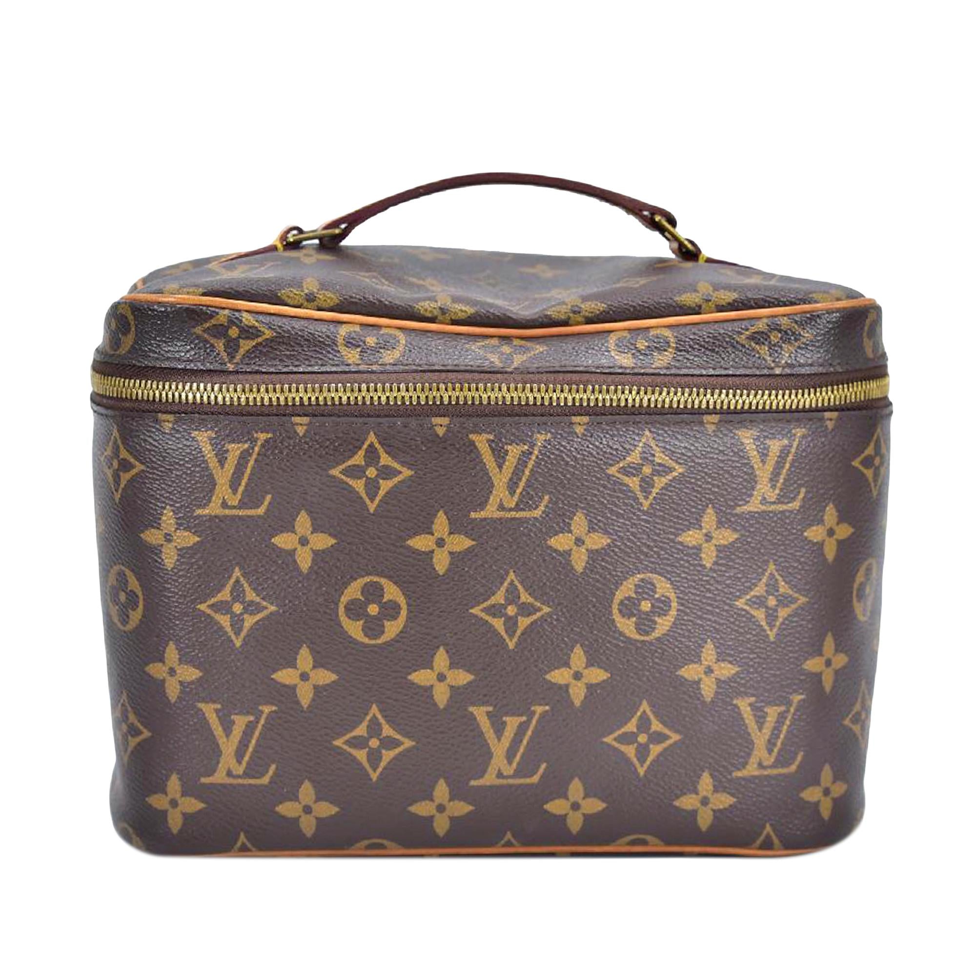 Louis Vuitton Monogram Nice Vanity Case (SHG-M8B3t2)