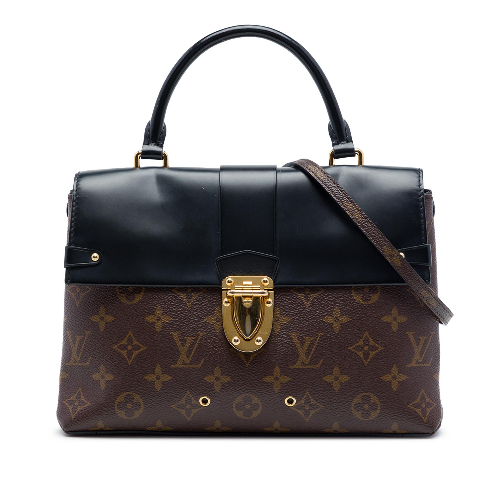 Louis Vuitton Monogram One Handle Flap MM Satchel
