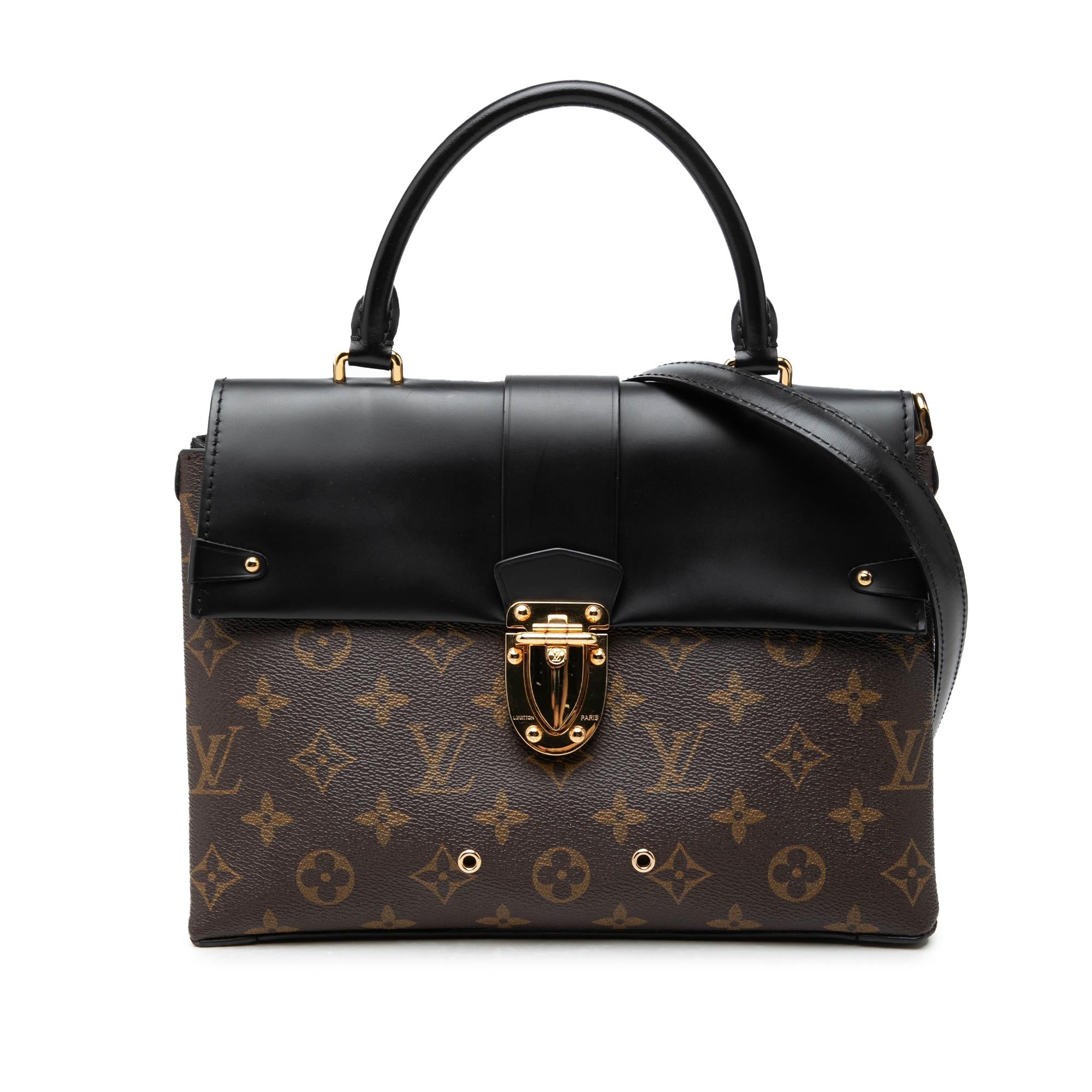 Louis Vuitton Monogram One Handle Flap MM Satchel