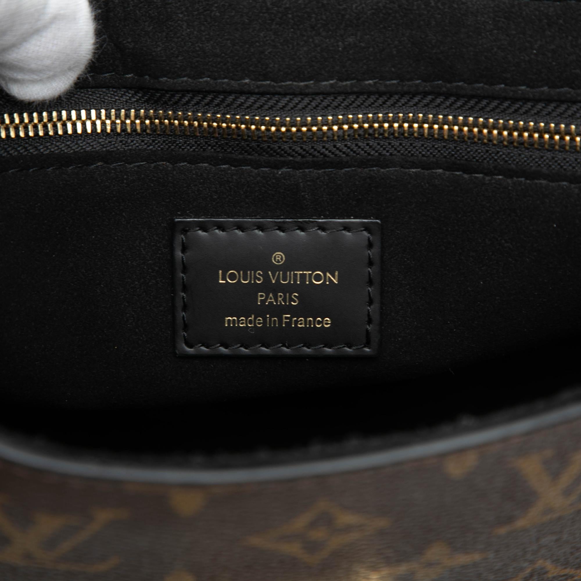 Louis Vuitton Monogram One Handle Flap MM Satchel